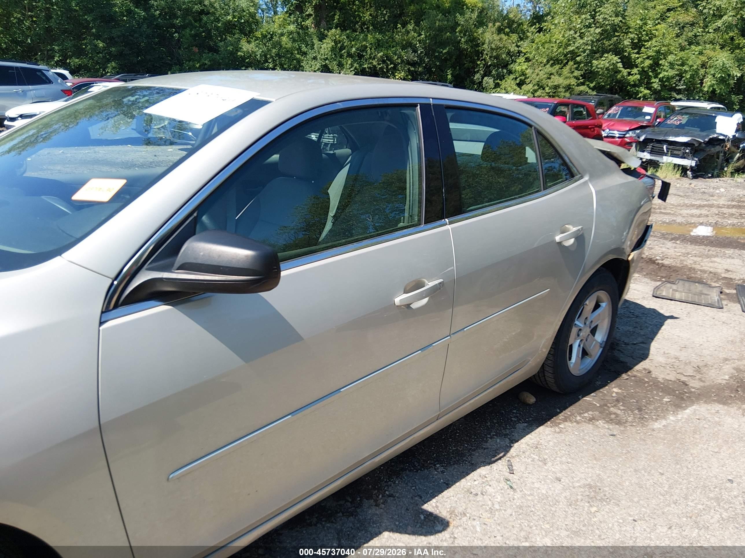 2013 Chevrolet Malibu 1fl Gold vin: 1G11A5SA4DF318204