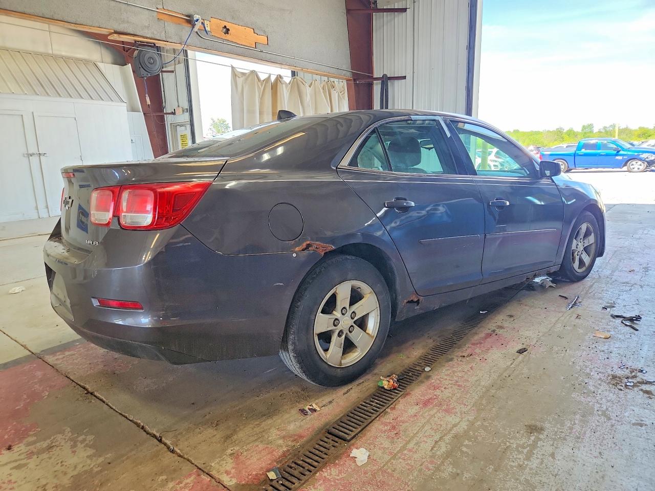 2013 Chevrolet Malibu Ls Серый vin: 1G11A5SA5DF315862