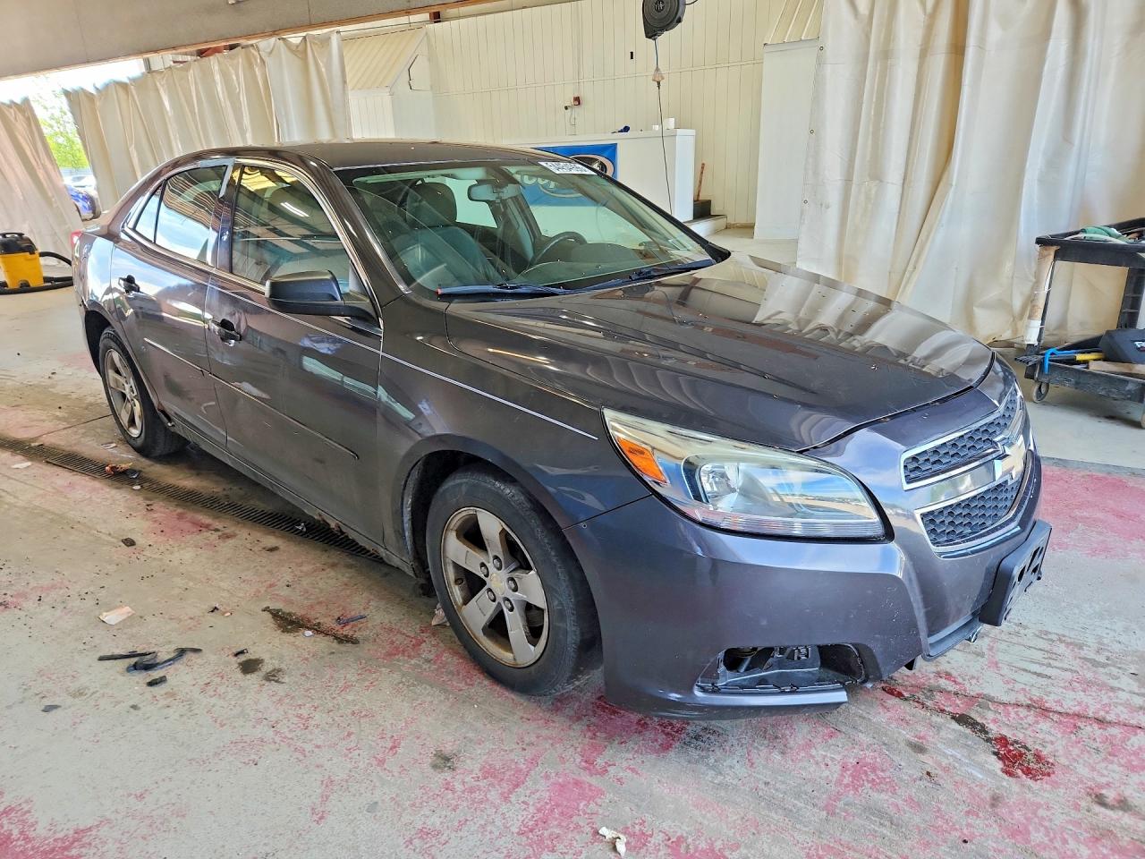 2013 Chevrolet Malibu Ls Серый vin: 1G11A5SA5DF315862