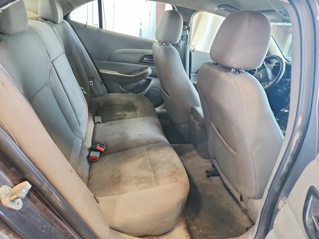 2013 Chevrolet Malibu Ls Серый vin: 1G11A5SA5DF315862