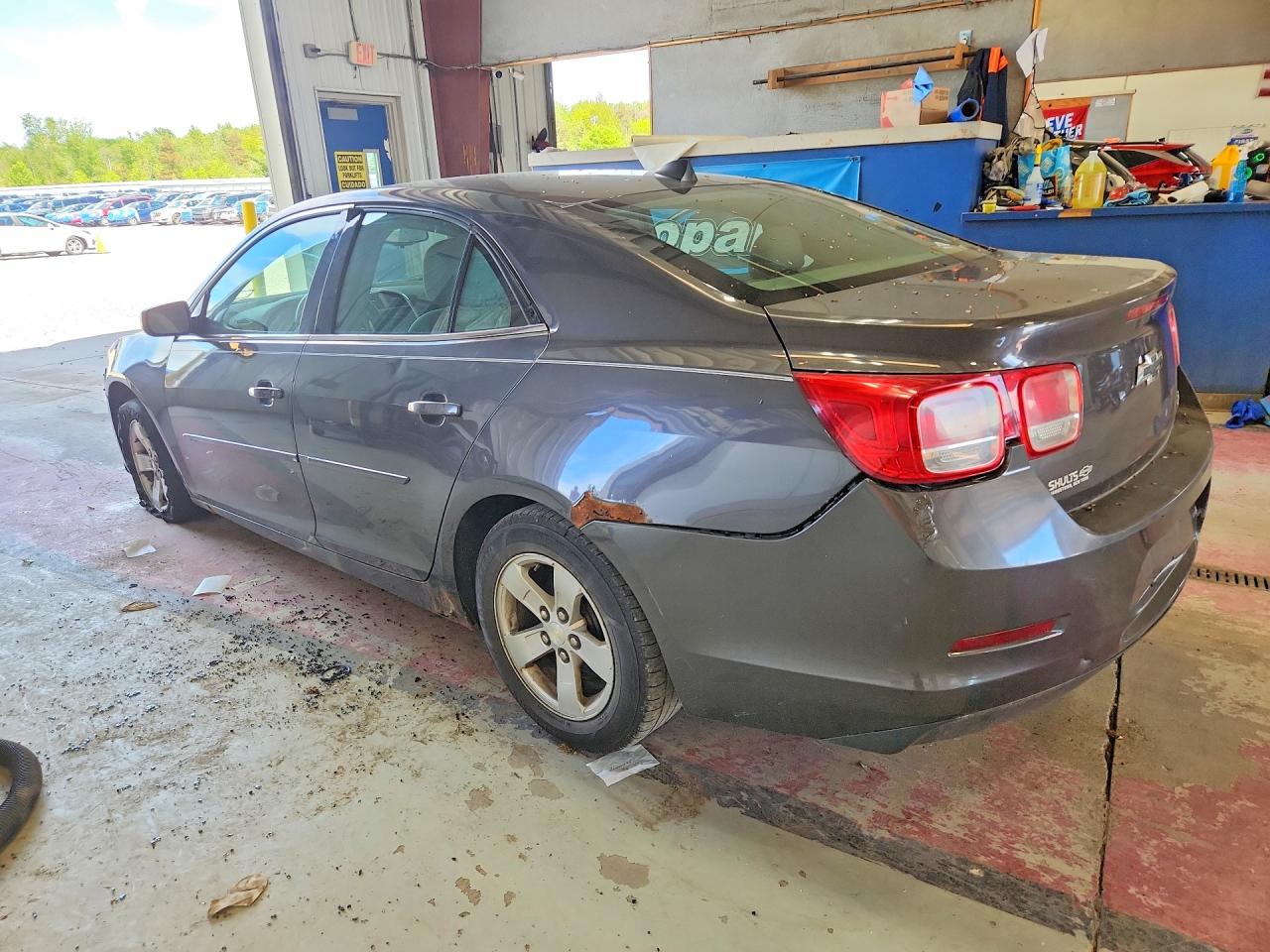 2013 Chevrolet Malibu Ls Серый vin: 1G11A5SA5DF315862