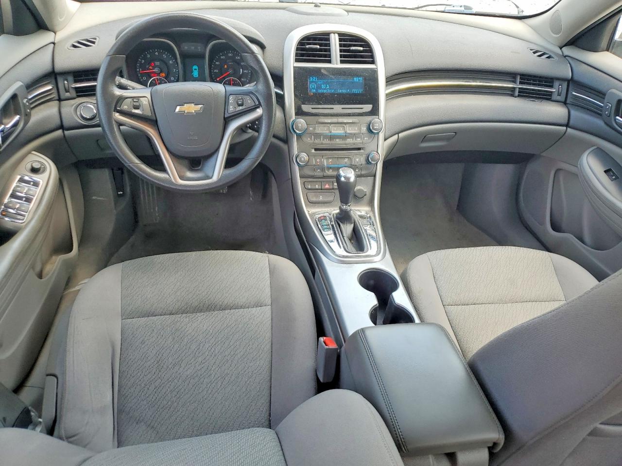 2013 Chevrolet Malibu Ls White vin: 1G11A5SA5DU150827