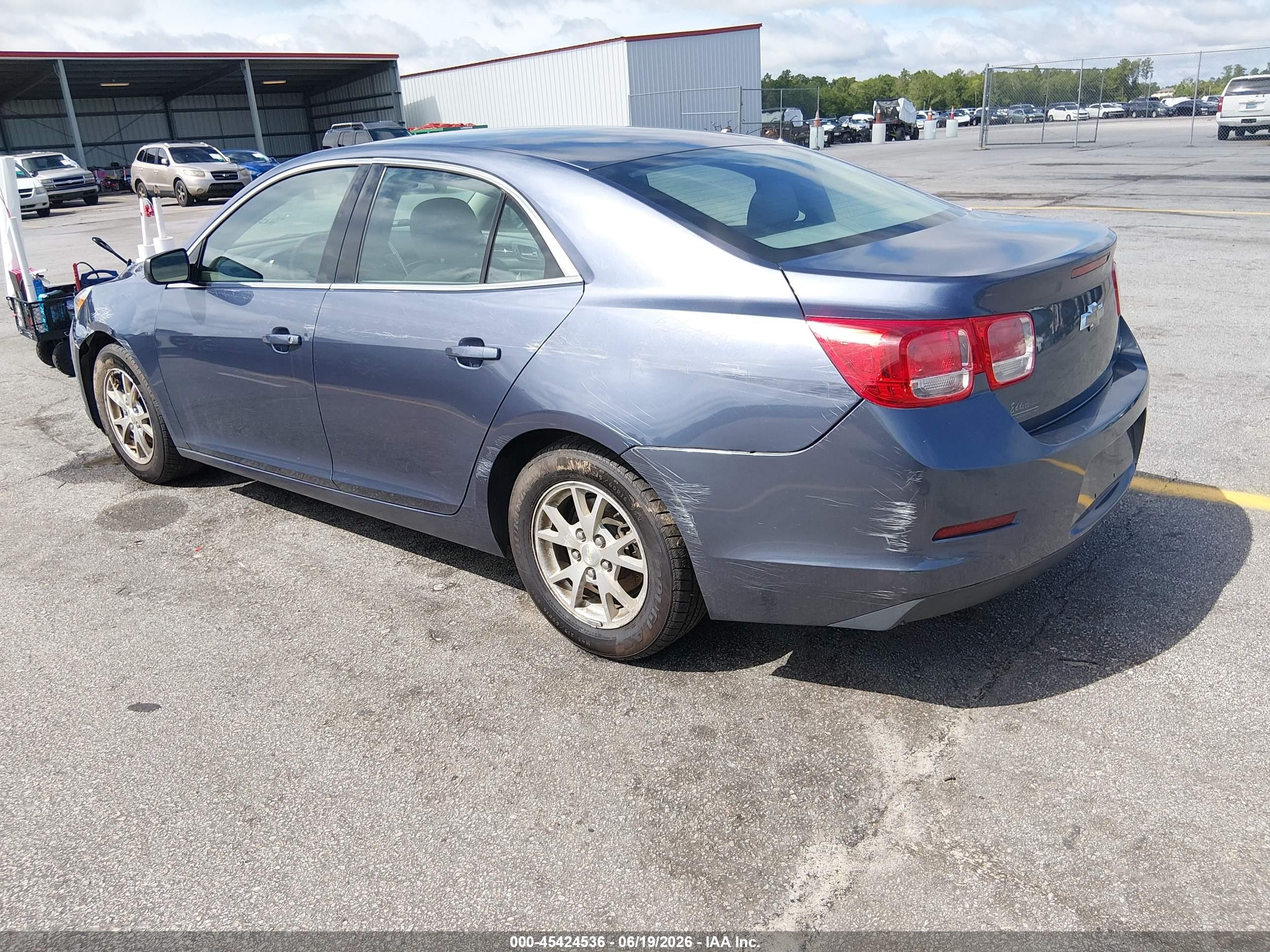 2013 Chevrolet Malibu 1fl Синий vin: 1G11A5SA9DF304802