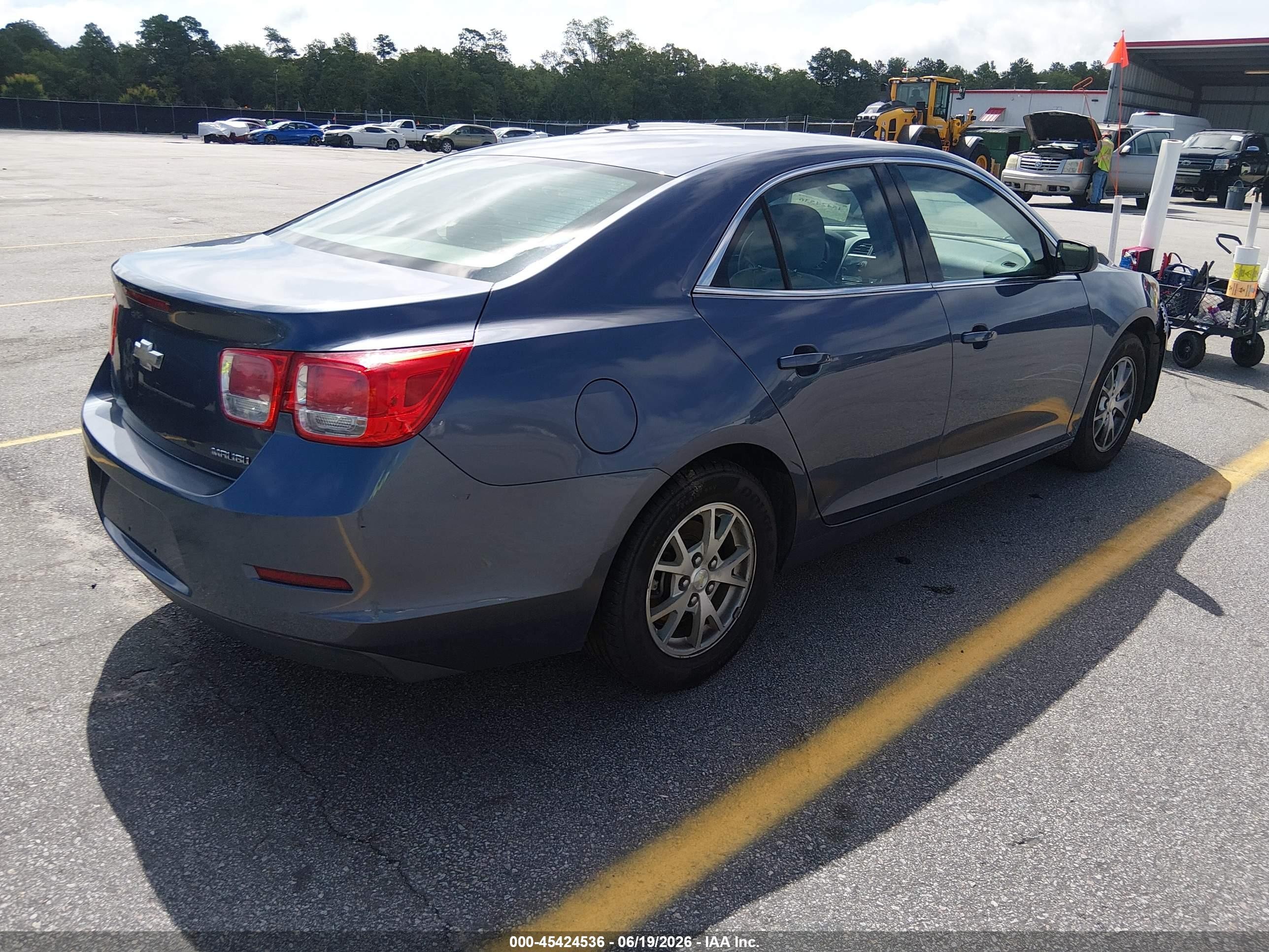 2013 Chevrolet Malibu 1fl Синий vin: 1G11A5SA9DF304802