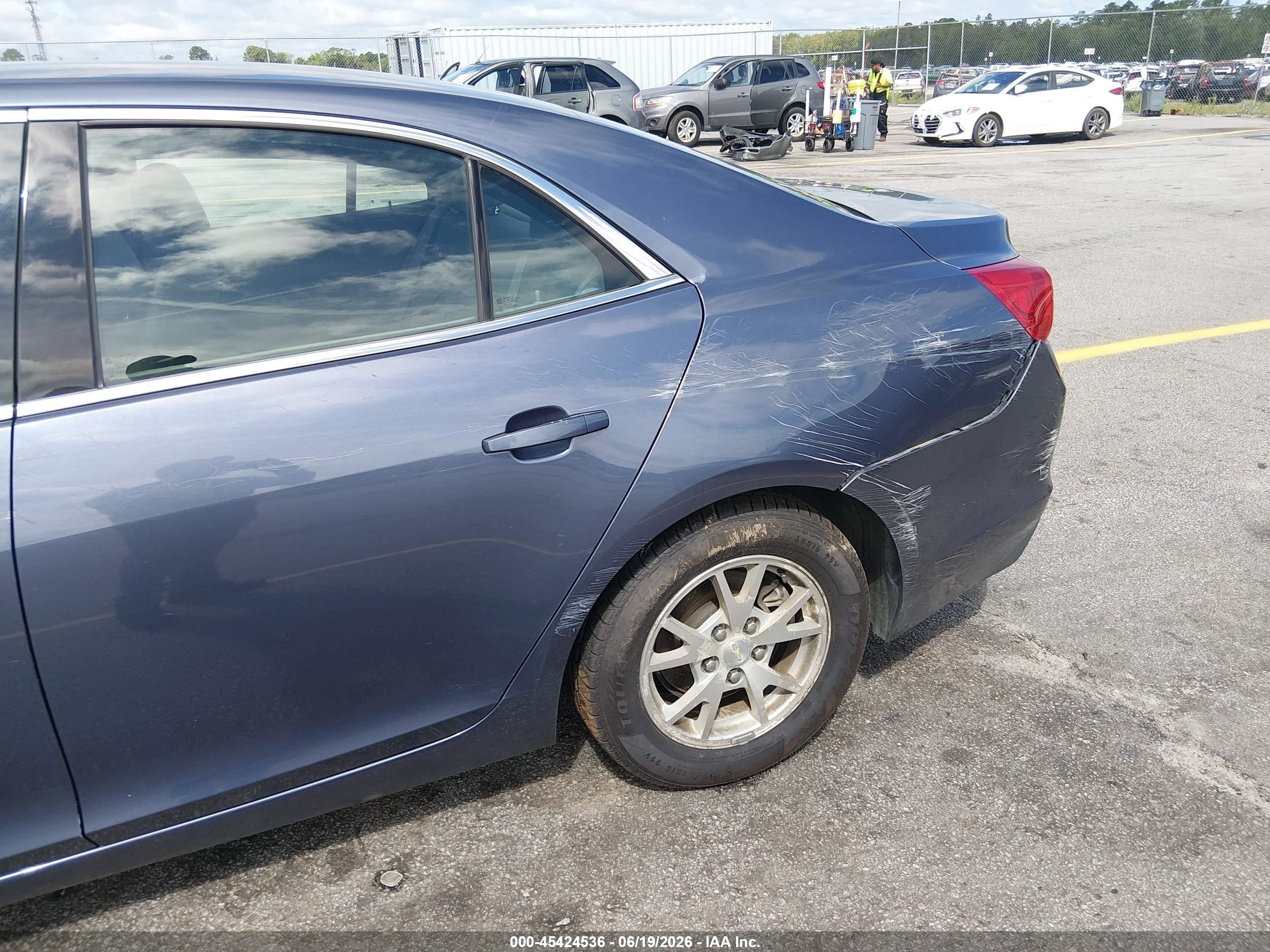 2013 Chevrolet Malibu 1fl Синий vin: 1G11A5SA9DF304802