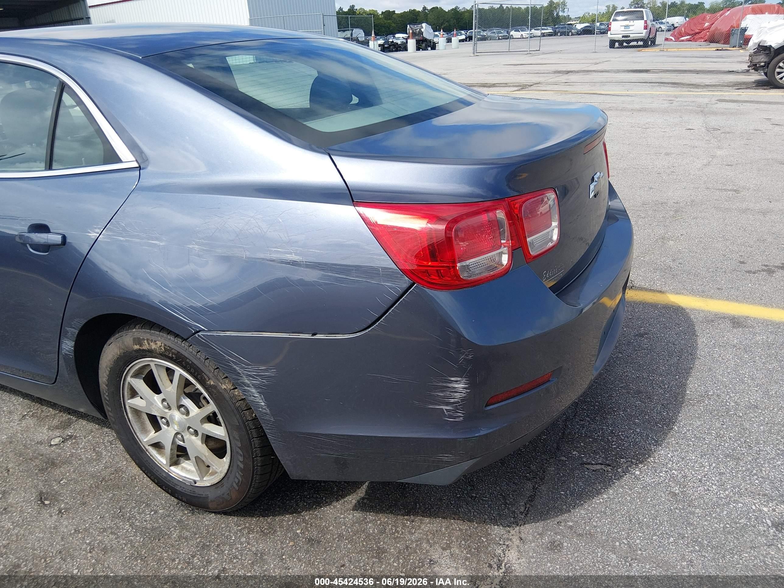 2013 Chevrolet Malibu 1fl Синий vin: 1G11A5SA9DF304802