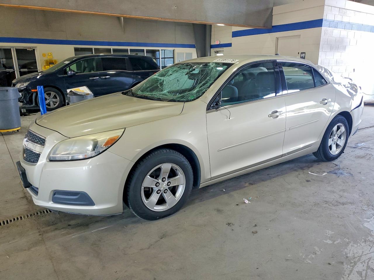 2013 Chevrolet Malibu Ls Beige vin: 1G11A5SA9DF317744