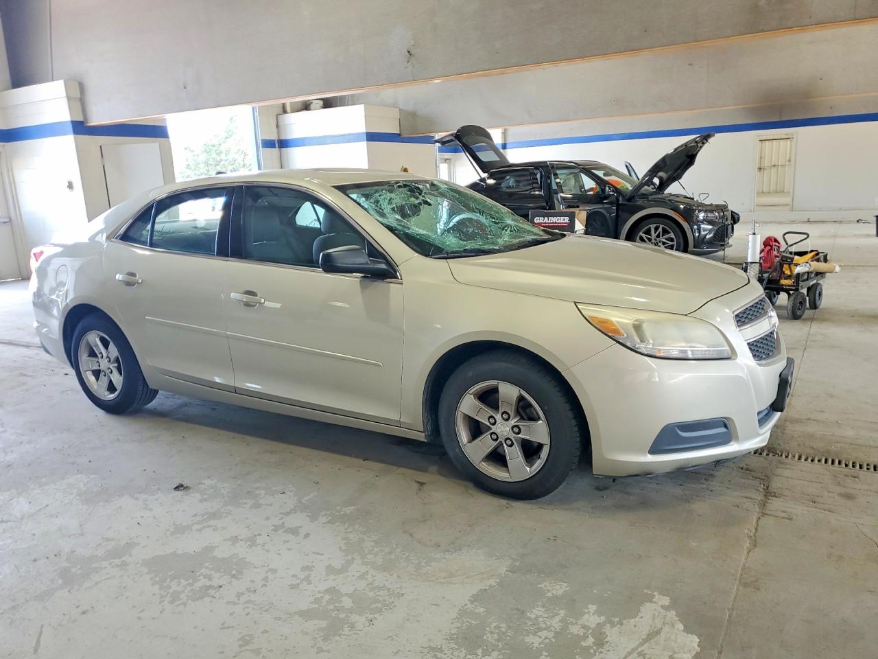 2013 Chevrolet Malibu Ls Beige vin: 1G11A5SA9DF317744