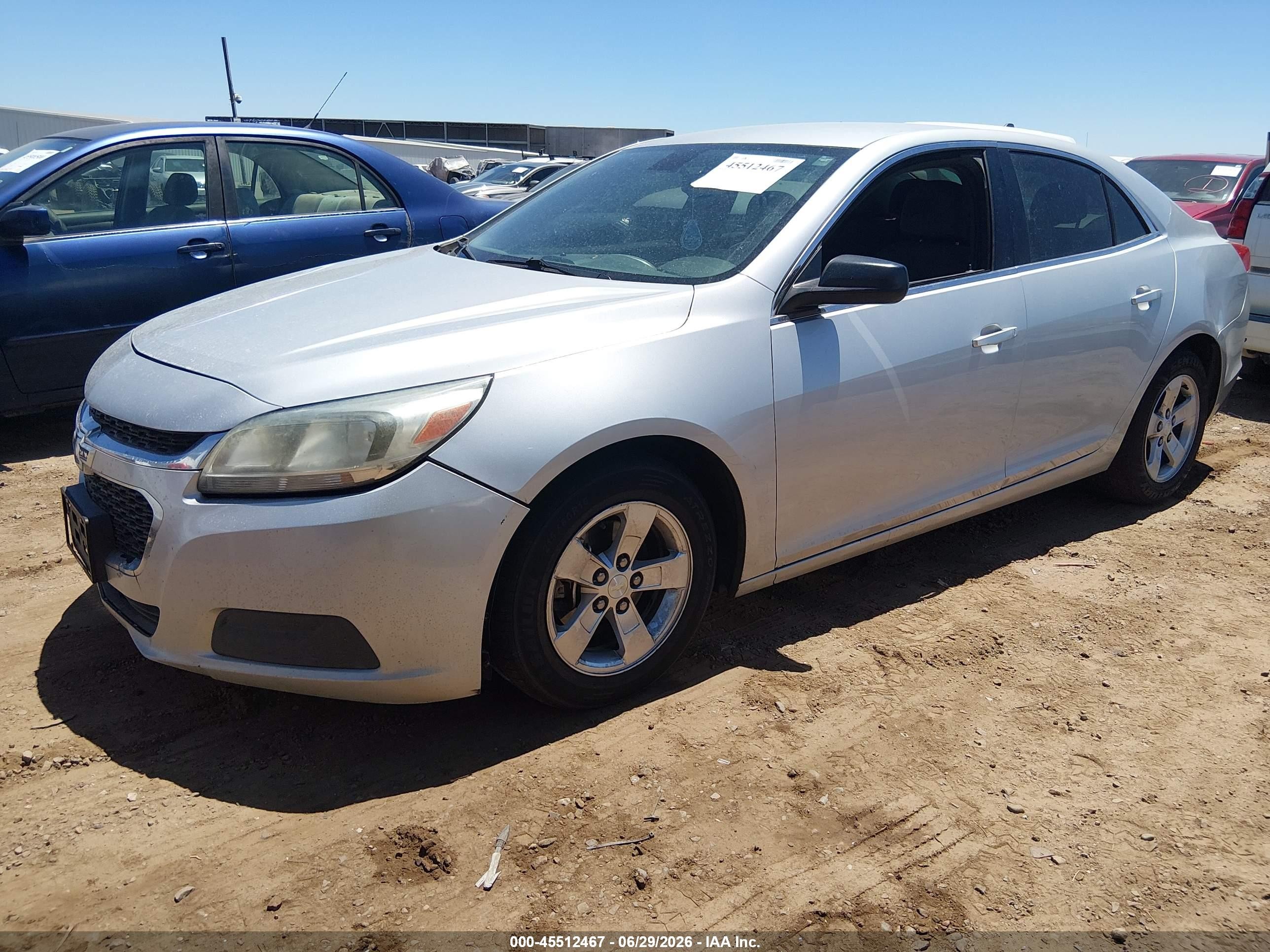 2014 Chevrolet Malibu 1fl Silver vin: 1G11A5SL0EF276584