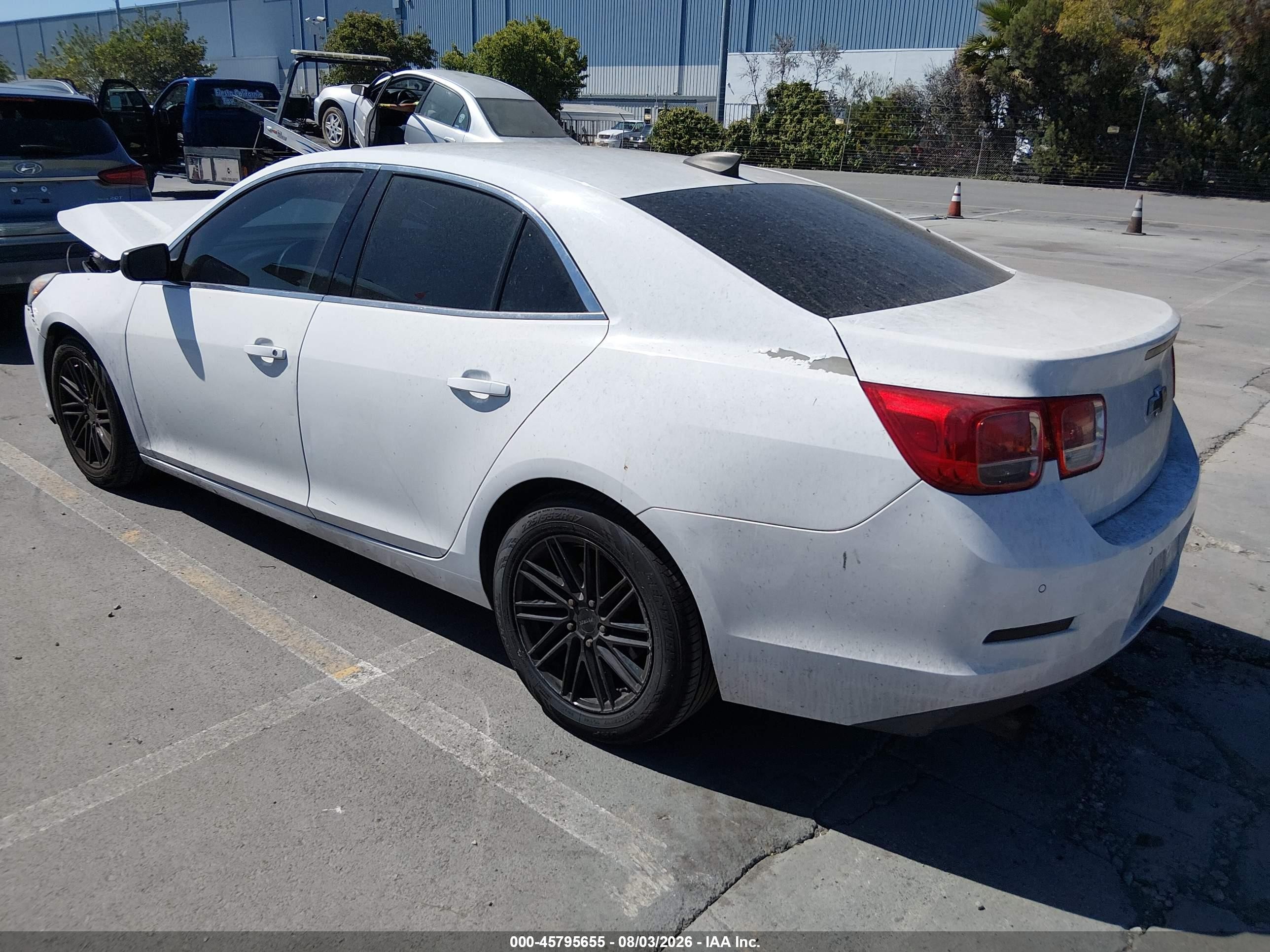 2015 Chevrolet Malibu 1fl White vin: 1G11A5SL0FF288395