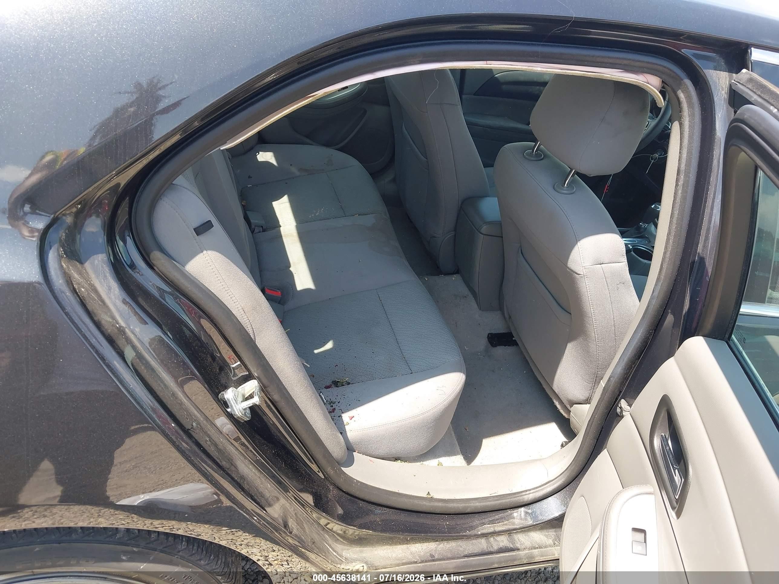 2015 Chevrolet Malibu 1fl Black vin: 1G11A5SL0FF296805