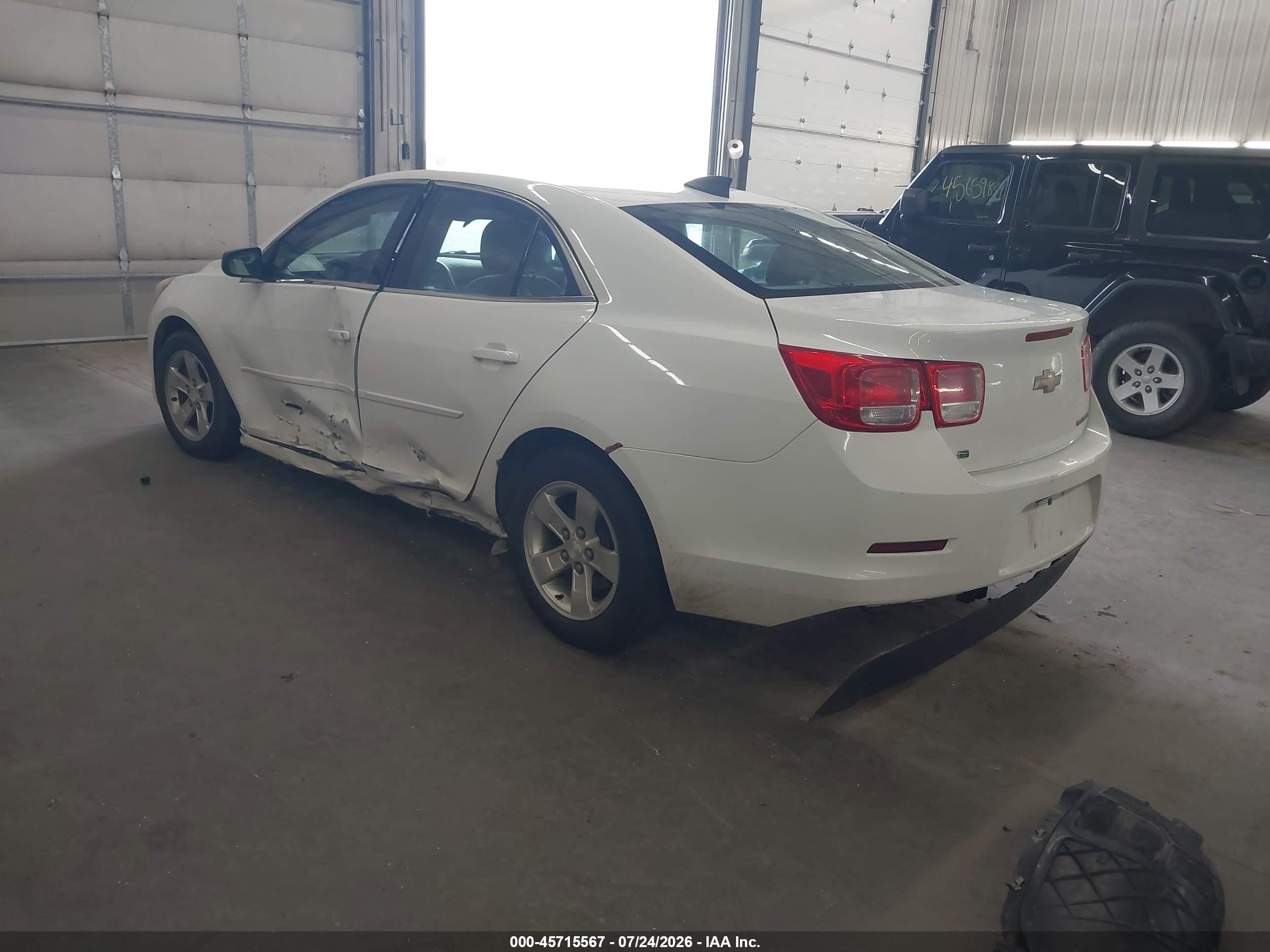 2015 Chevrolet Malibu 1fl White vin: 1G11A5SL0FF323176