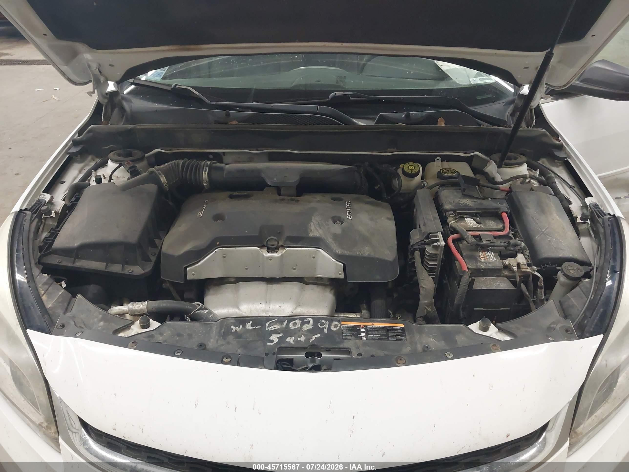 2015 Chevrolet Malibu 1fl White vin: 1G11A5SL0FF323176