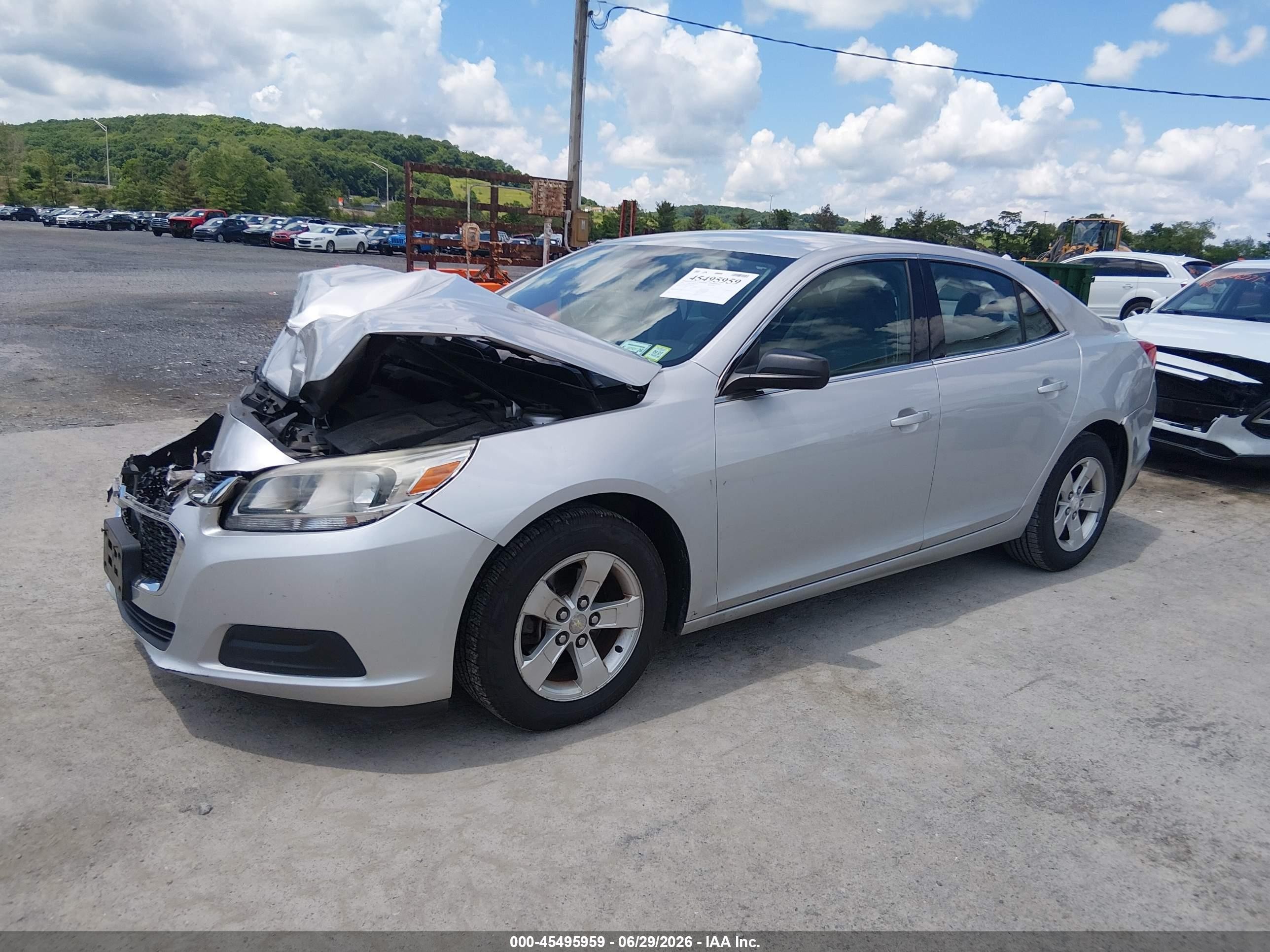 2014 Chevrolet Malibu 1fl Серебряный vin: 1G11A5SL1EF266730