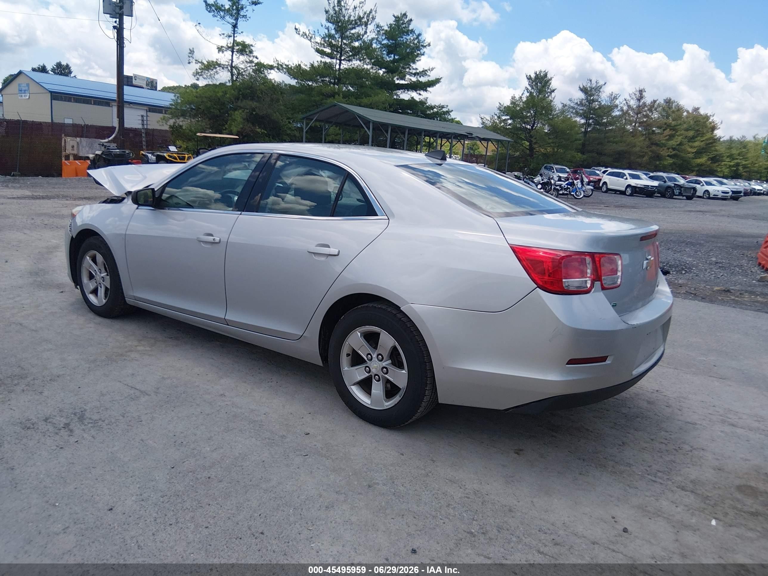 2014 Chevrolet Malibu 1fl Серебряный vin: 1G11A5SL1EF266730