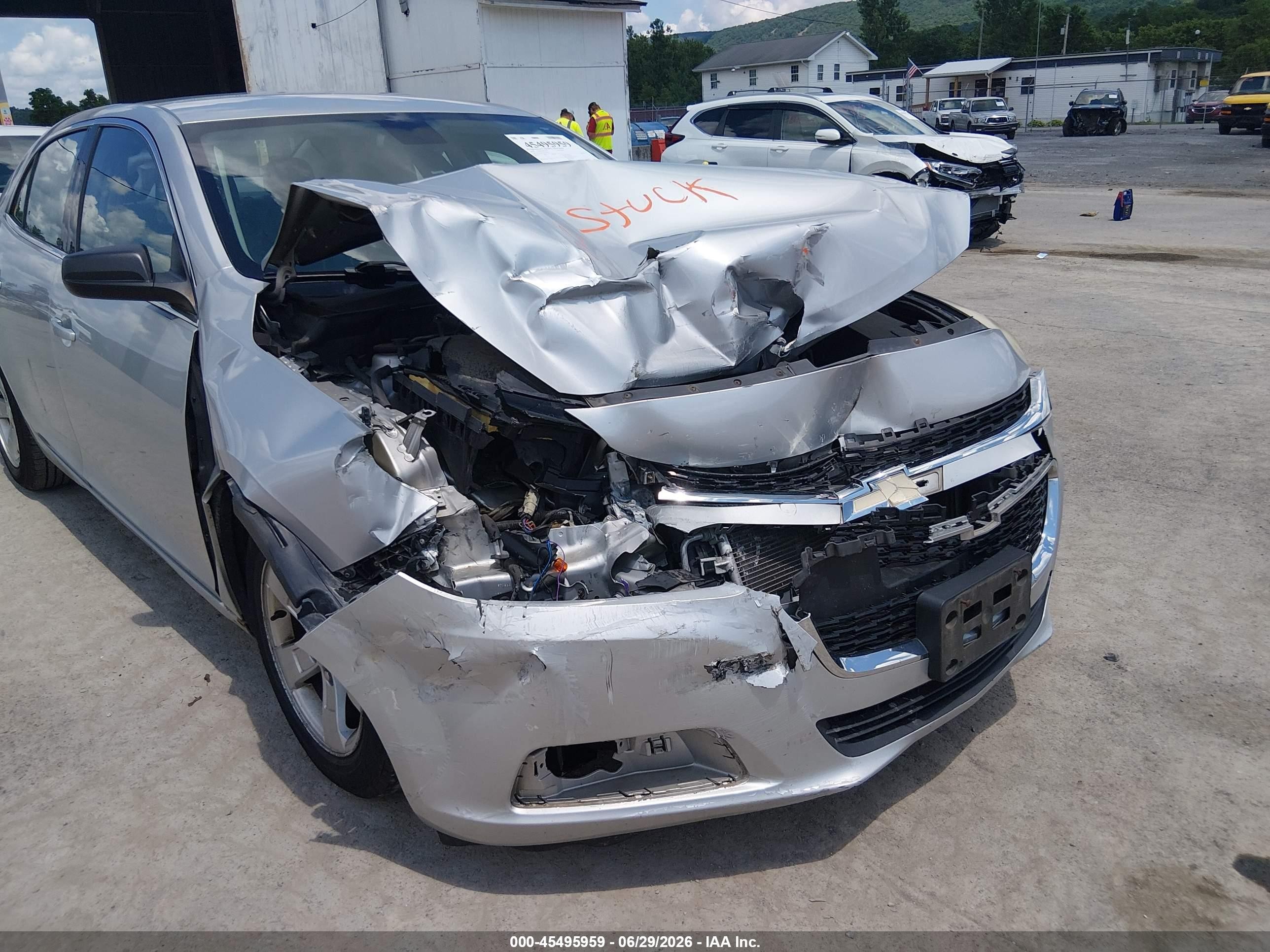 2014 Chevrolet Malibu 1fl Серебряный vin: 1G11A5SL1EF266730