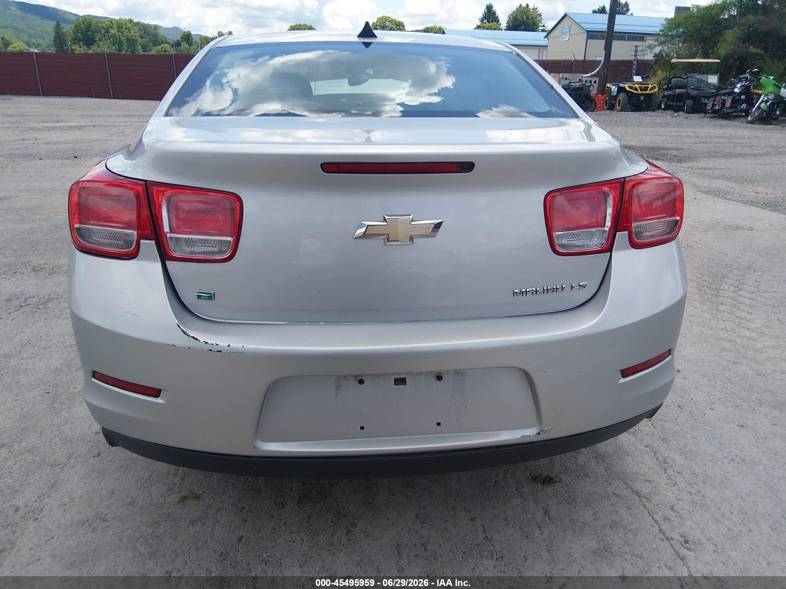2014 Chevrolet Malibu 1fl Серебряный vin: 1G11A5SL1EF266730