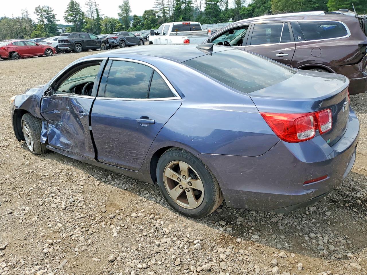2015 Chevrolet Malibu Ls Blue vin: 1G11A5SL1FF216752