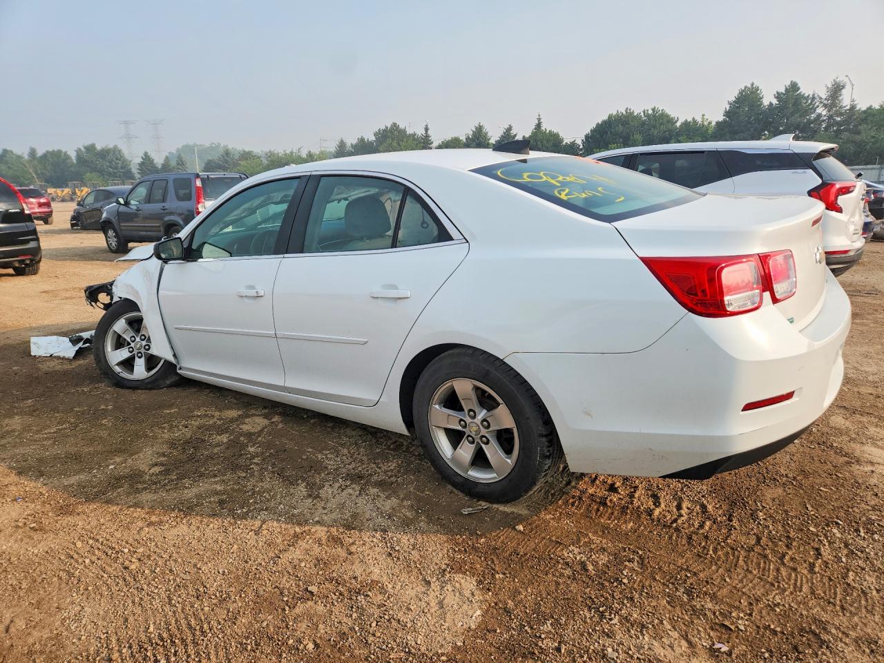 2015 Chevrolet Malibu Ls White vin: 1G11A5SL1FF271962