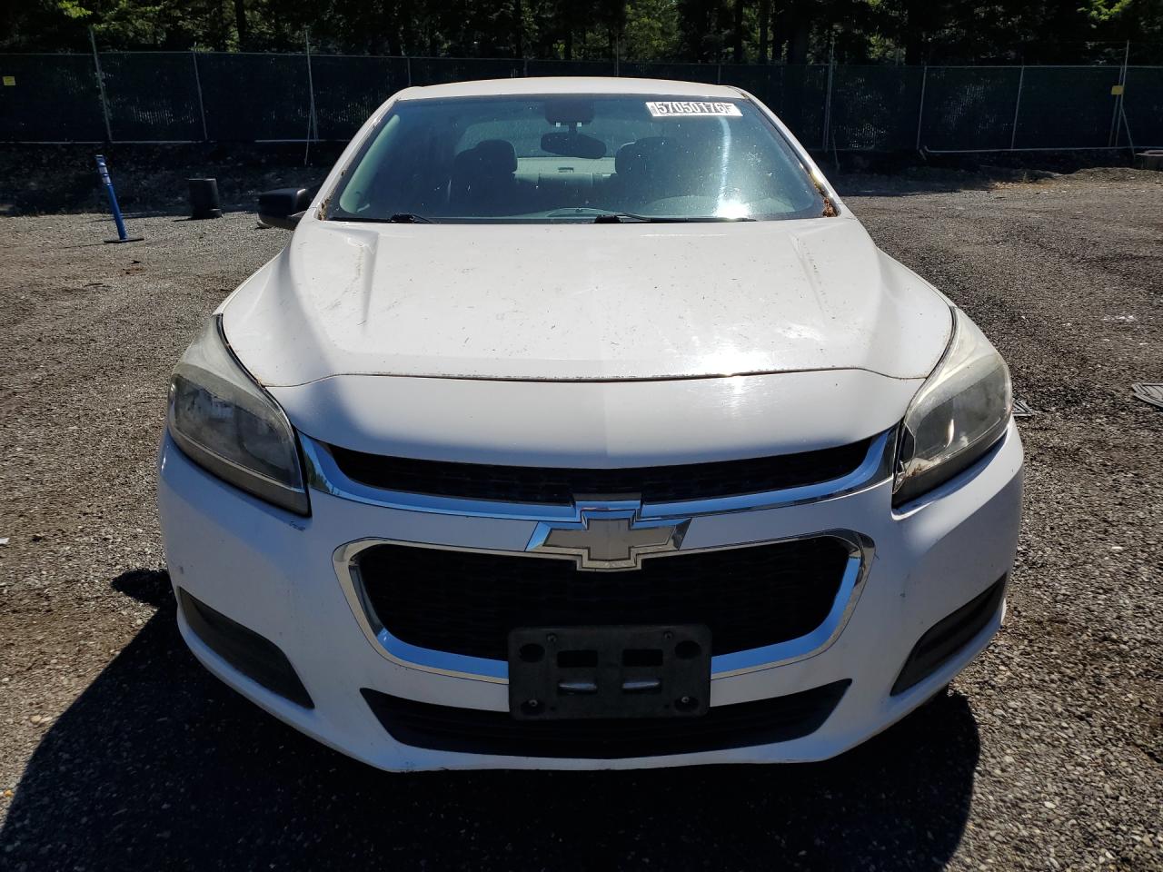 2015 Chevrolet Malibu Ls White vin: 1G11A5SL1FF291967 Damage: Left Head Lamp, Broken, Replacement Required