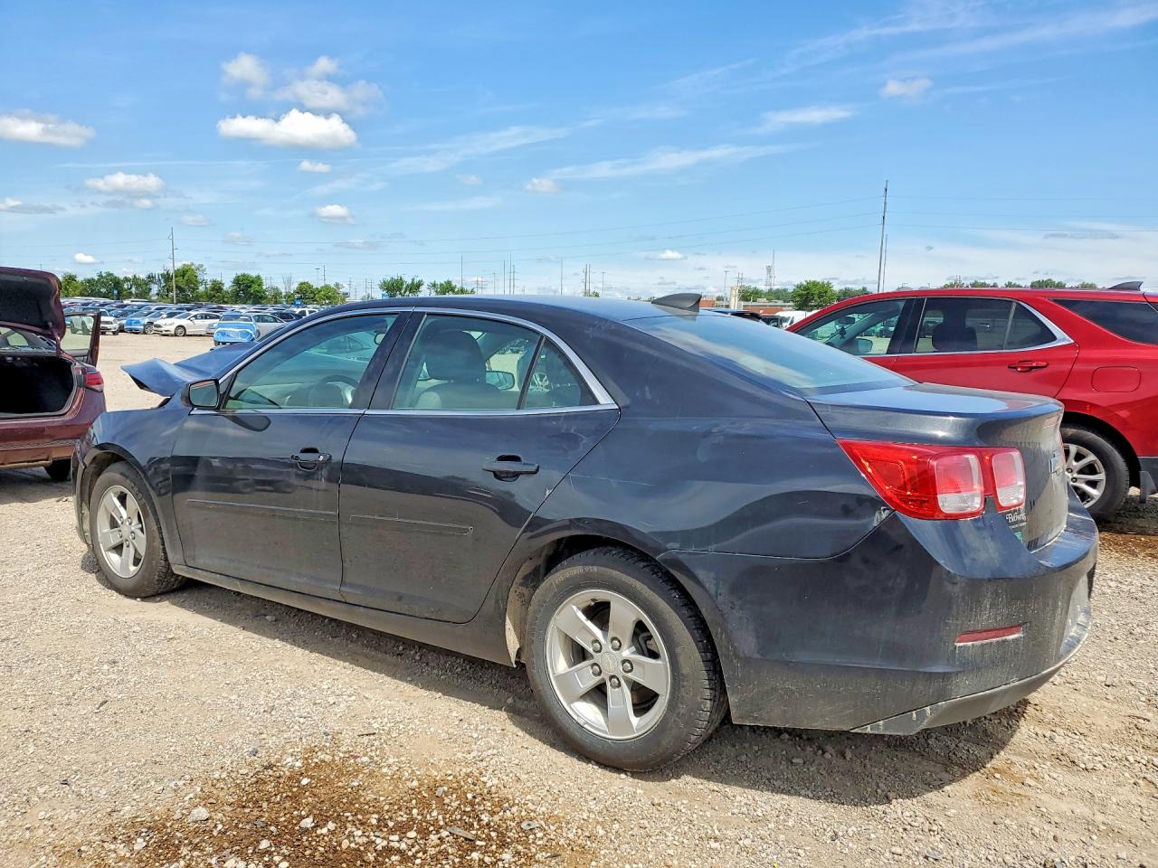 2015 Chevrolet Malibu Ls Gray vin: 1G11A5SL1FF319752
