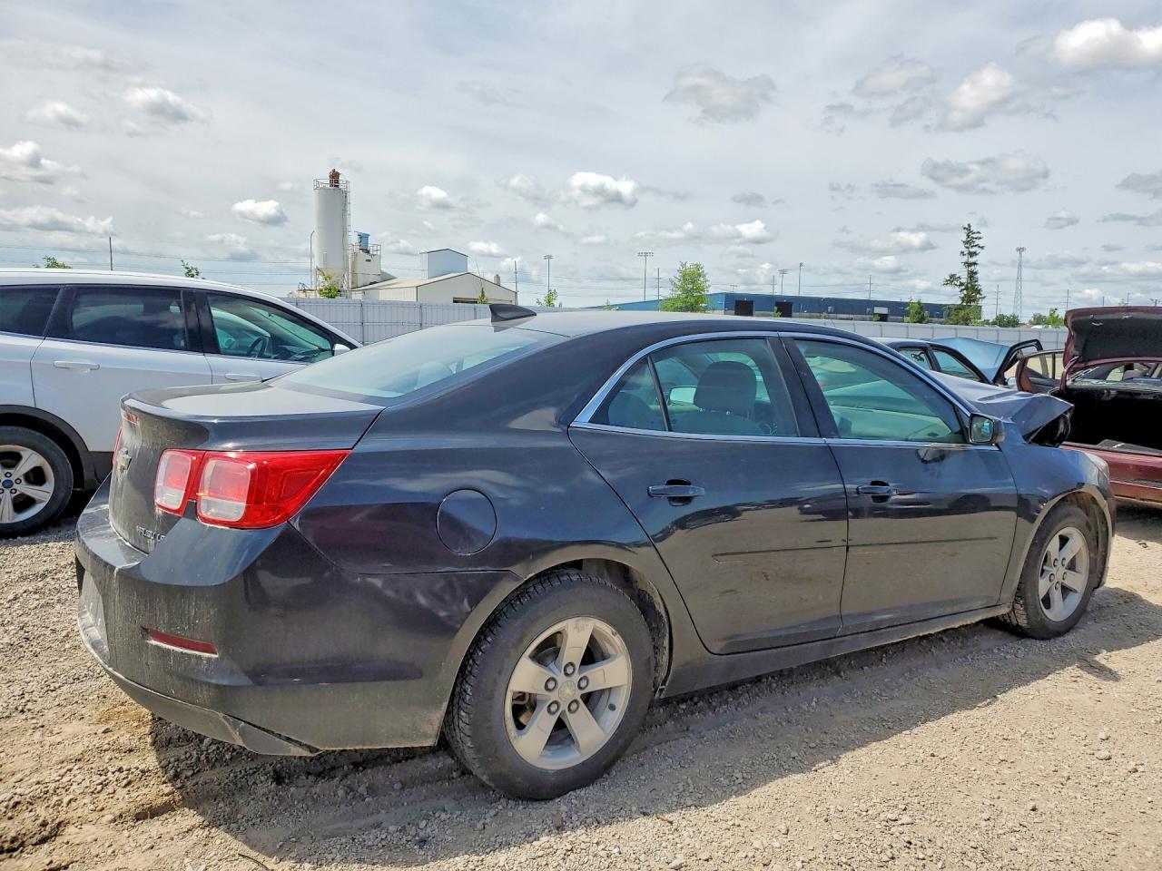 2015 Chevrolet Malibu Ls Gray vin: 1G11A5SL1FF319752