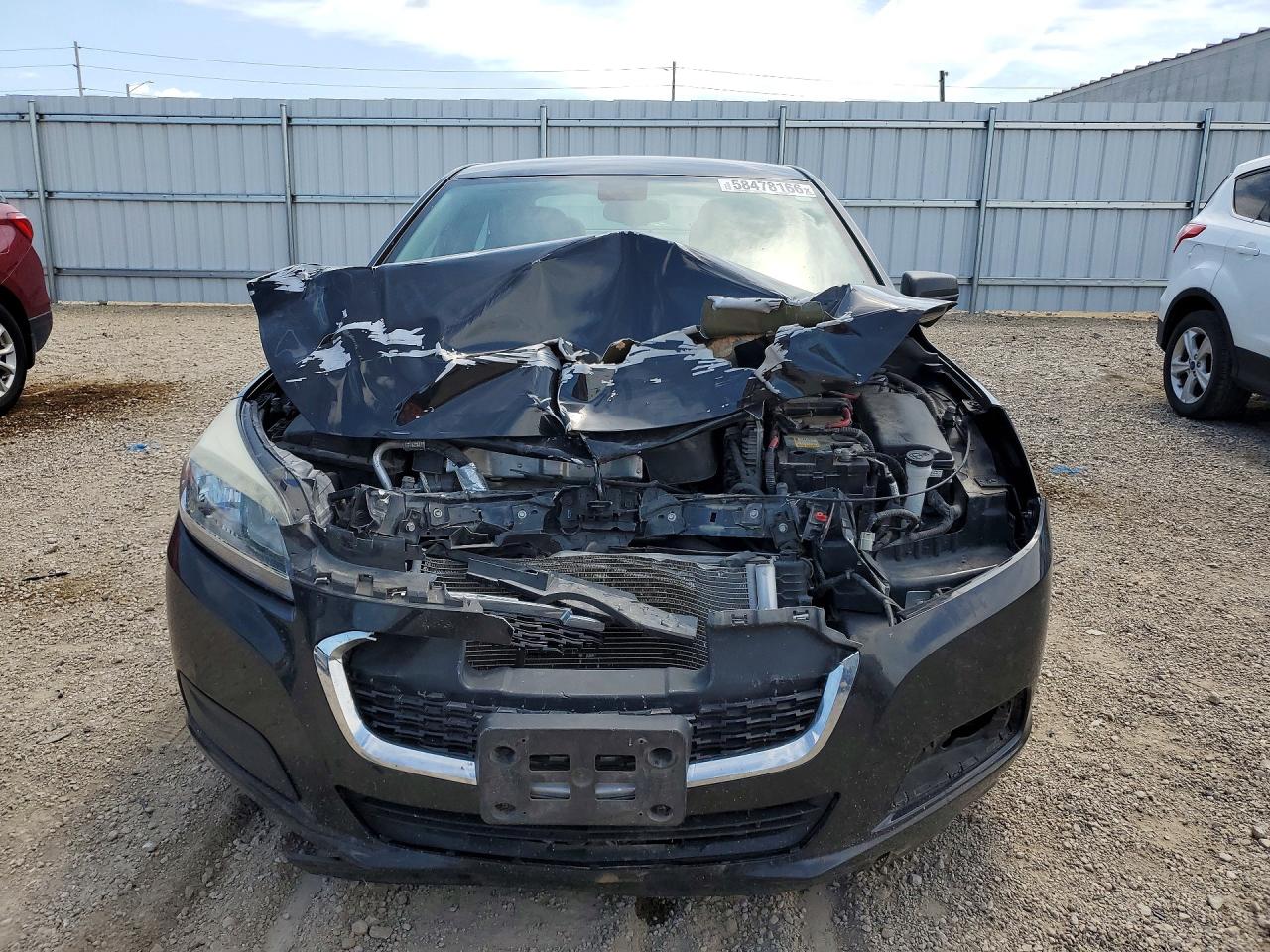 2015 Chevrolet Malibu Ls Gray vin: 1G11A5SL1FF319752