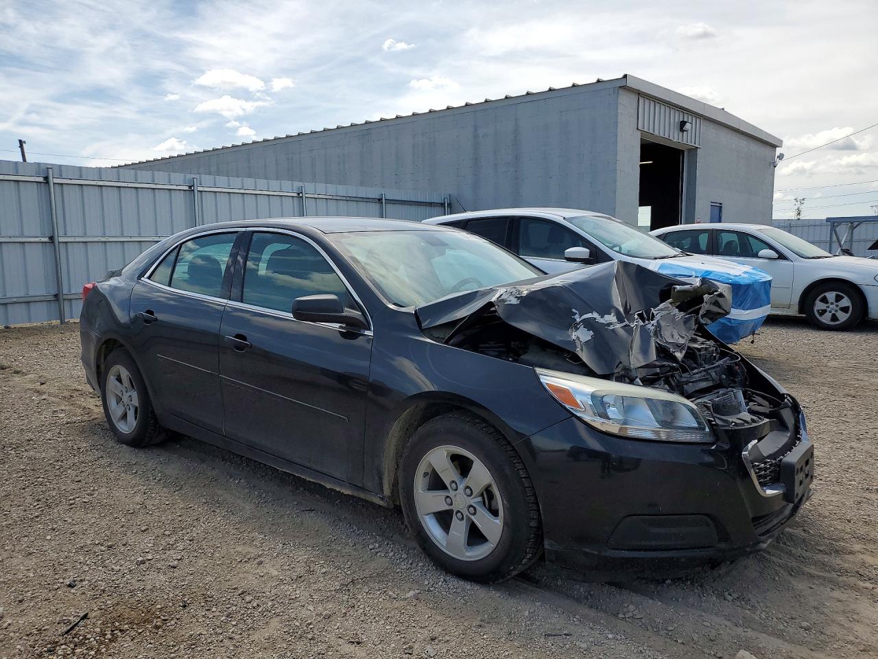 2015 Chevrolet Malibu Ls Gray vin: 1G11A5SL1FF319752