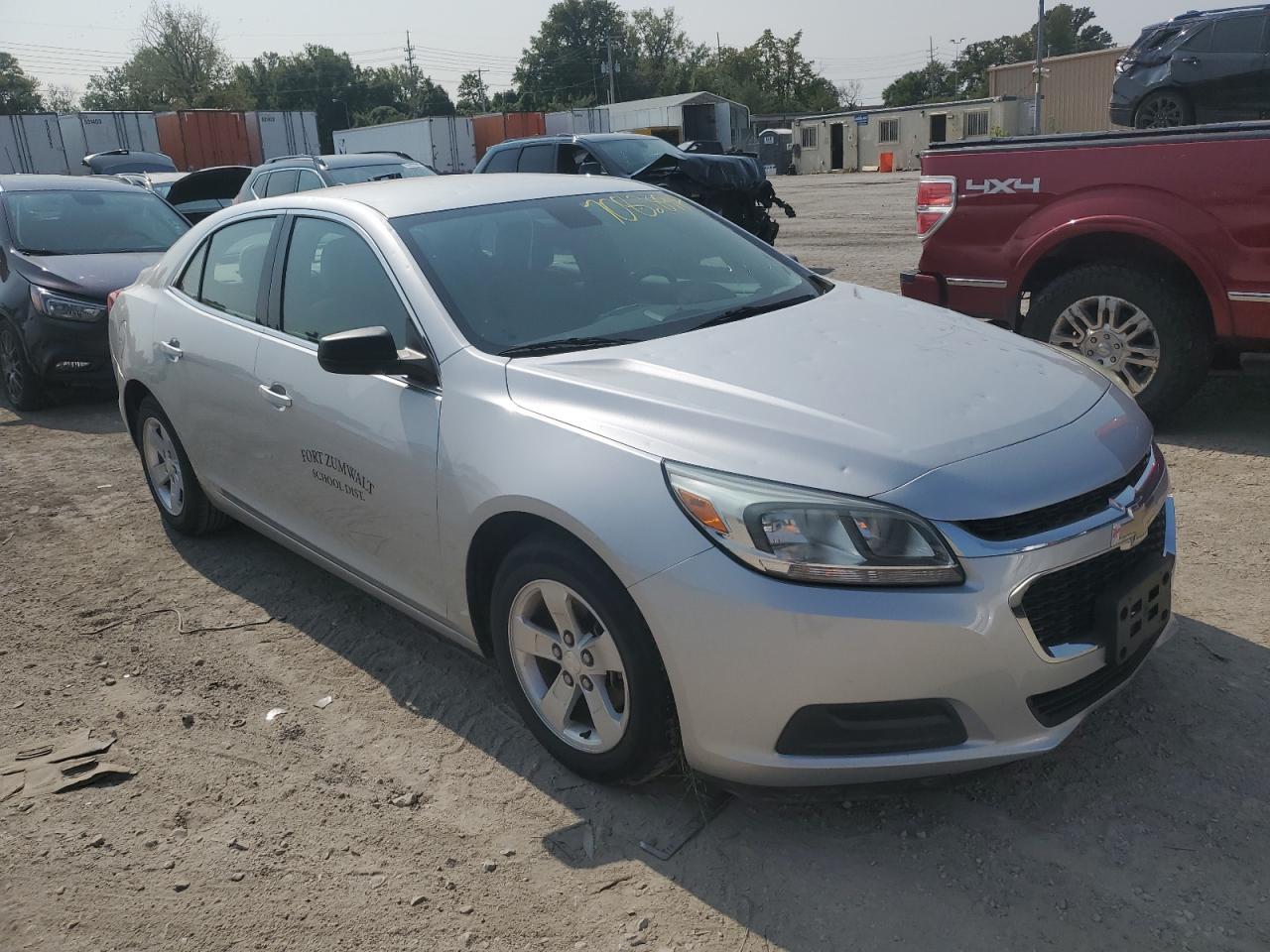 2014 Chevrolet Malibu Ls Silver vin: 1G11A5SL2EF285707