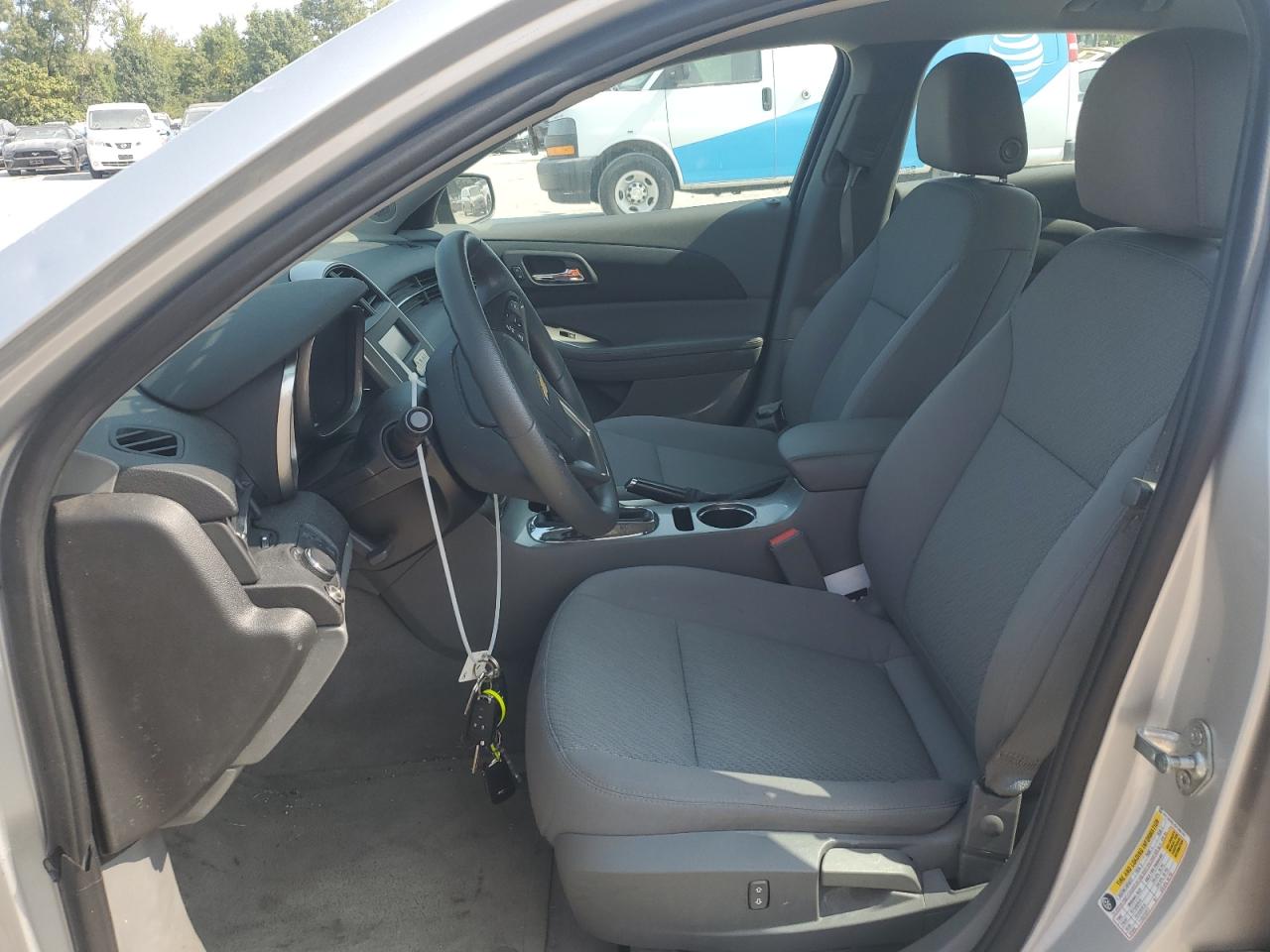2014 Chevrolet Malibu Ls Silver vin: 1G11A5SL2EF285707