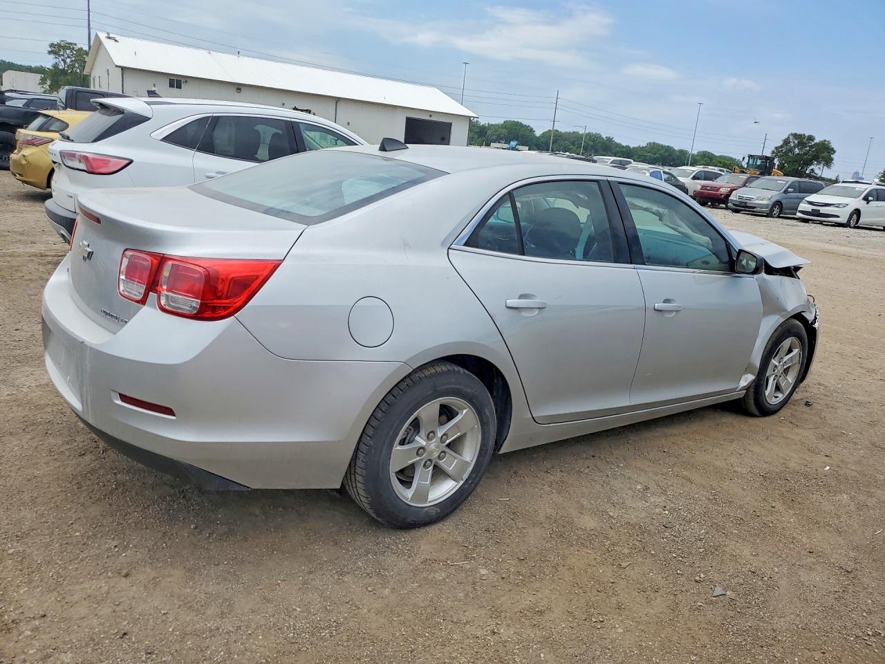 2014 Chevrolet Malibu Ls Silver vin: 1G11A5SL2EF285707