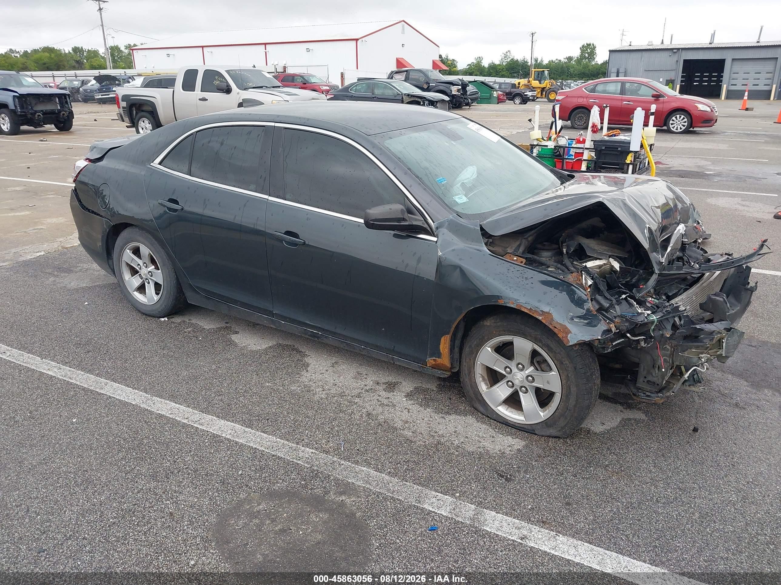 2015 Chevrolet Malibu 1fl Черный vin: 1G11A5SL2FF145495