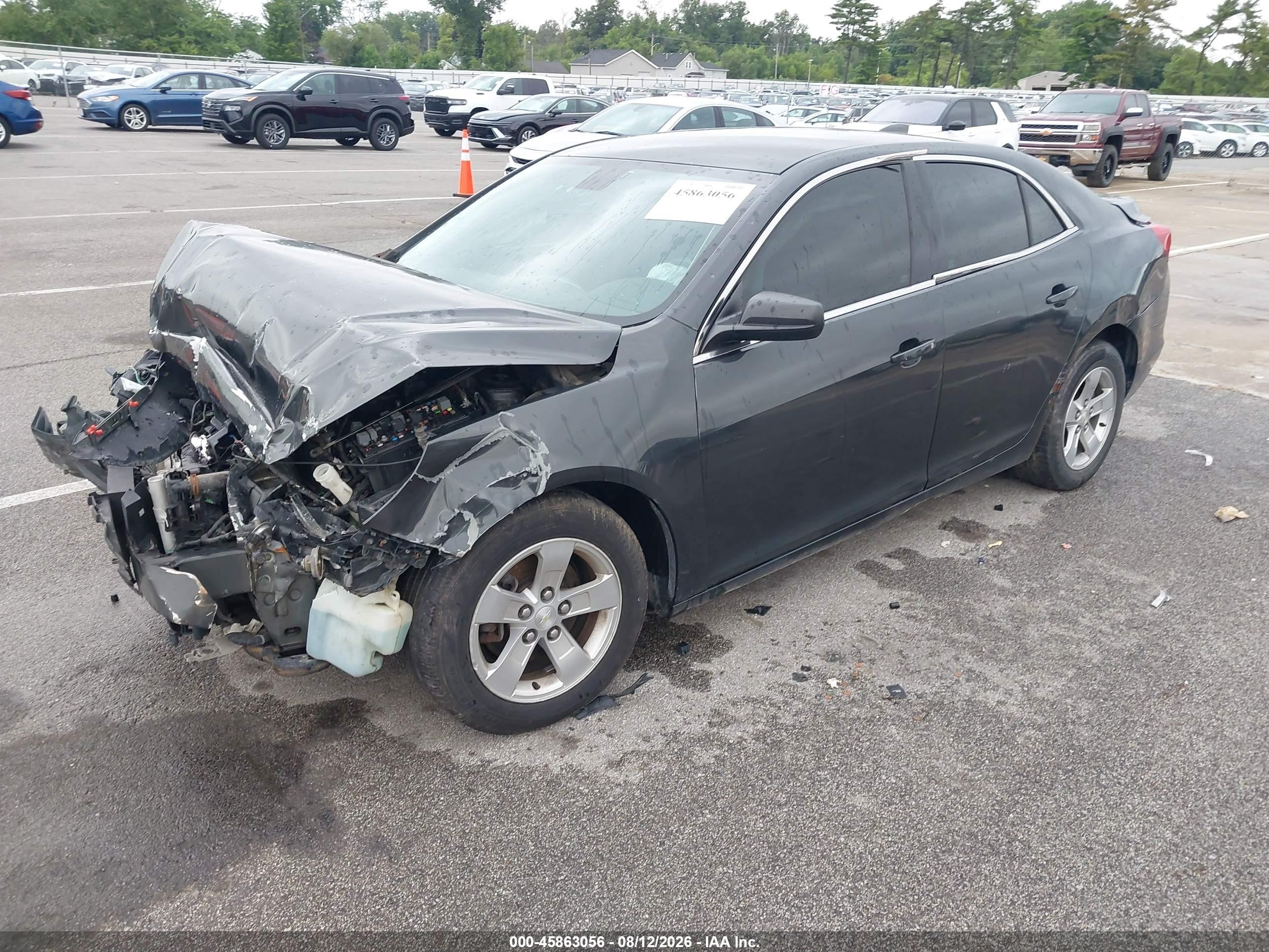 2015 Chevrolet Malibu 1fl Black vin: 1G11A5SL2FF145495