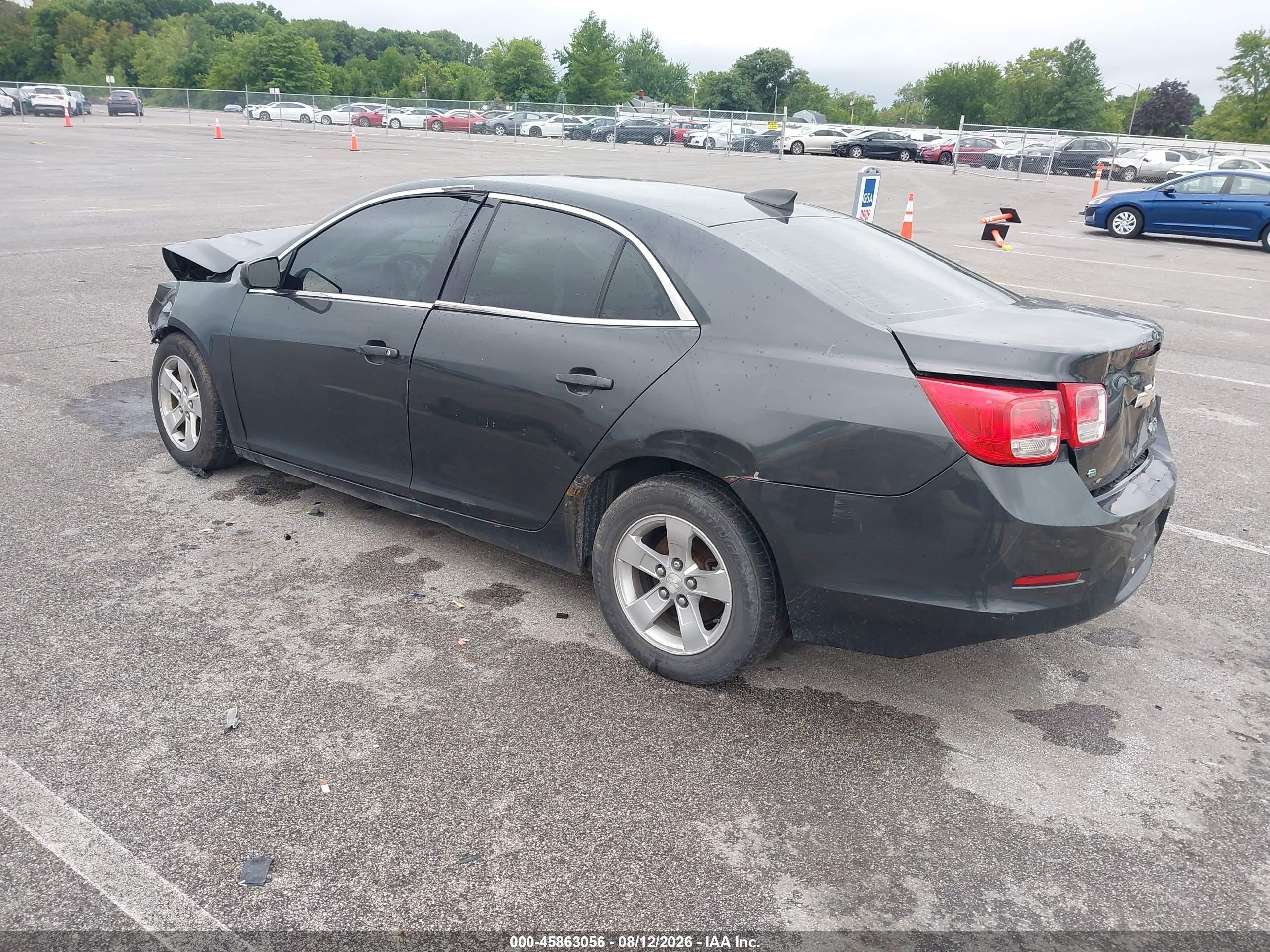 2015 Chevrolet Malibu 1fl Black vin: 1G11A5SL2FF145495