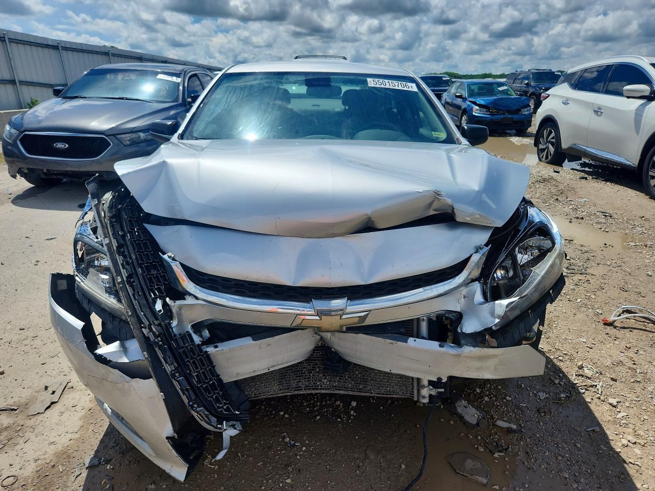2015 Chevrolet Malibu Ls Silver vin: 1G11A5SL2FF295641