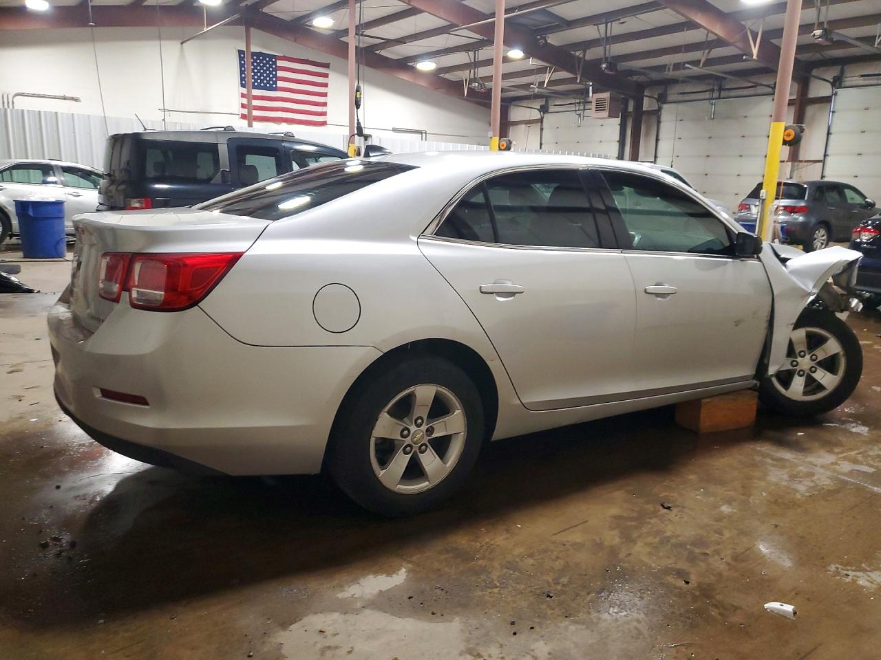 2014 Chevrolet Malibu Ls Silver vin: 1G11A5SL3EF263506