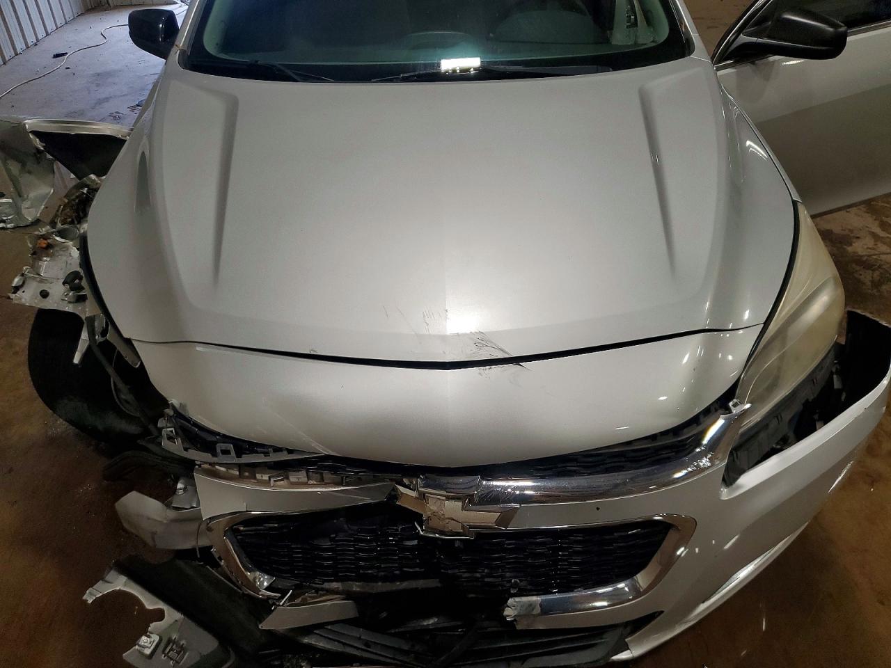 2014 Chevrolet Malibu Ls Silver vin: 1G11A5SL3EF263506