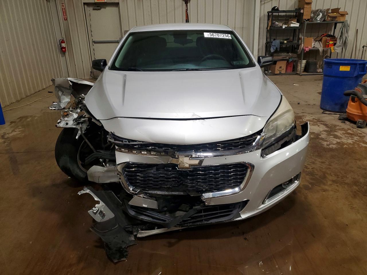 2014 Chevrolet Malibu Ls Silver vin: 1G11A5SL3EF263506