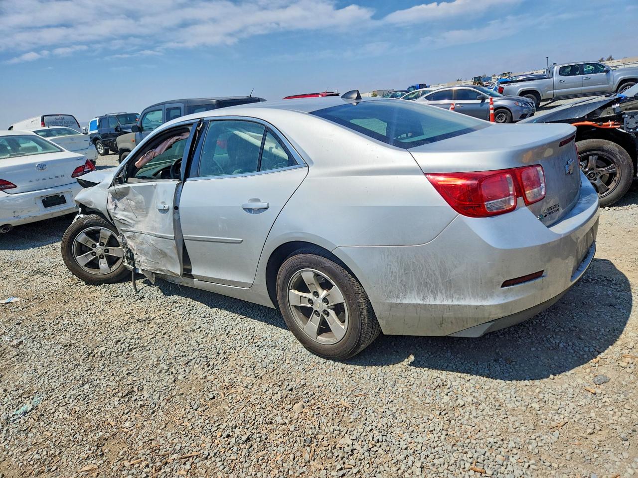 2014 Chevrolet Malibu Ls Silver vin: 1G11A5SL3EF280516