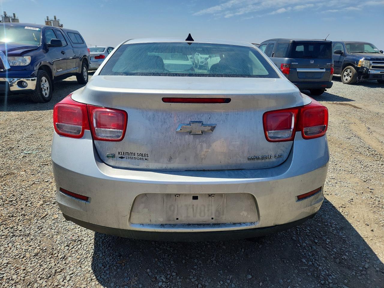 2014 Chevrolet Malibu Ls Silver vin: 1G11A5SL3EF280516