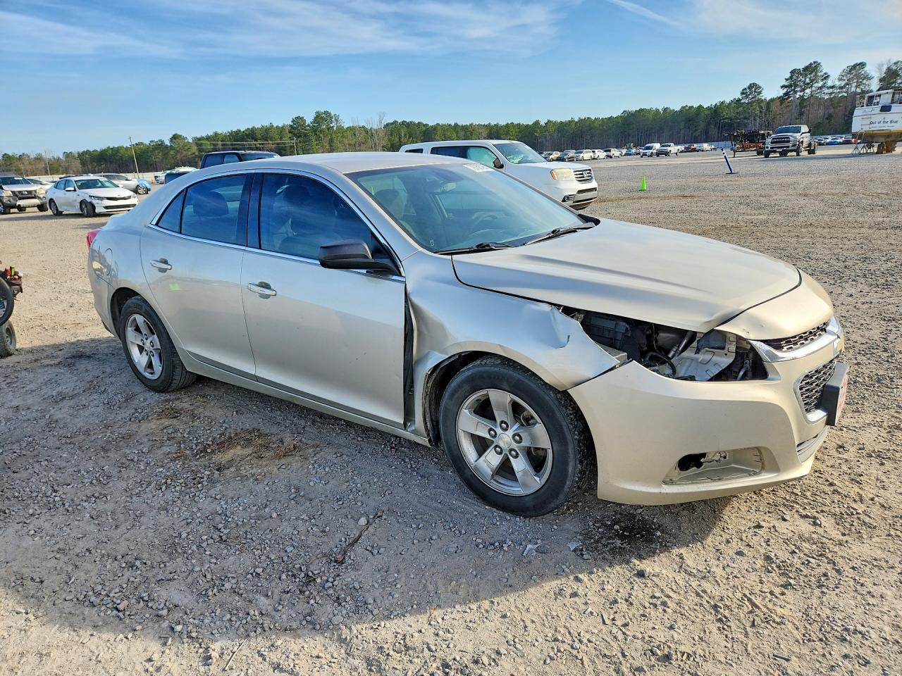 2015 Chevrolet Malibu Ls Gold vin: 1G11A5SL3FF116751
