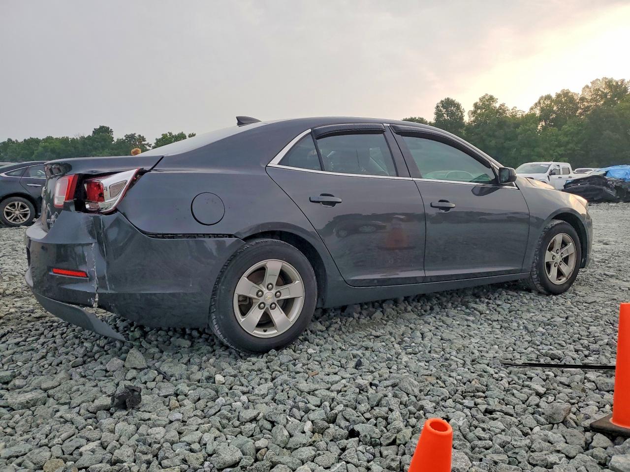 2015 Chevrolet Malibu Ls Charcoal vin: 1G11A5SL3FF125983