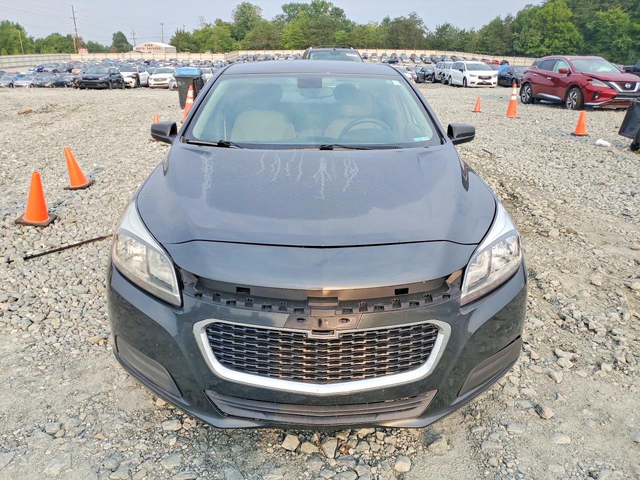 2015 Chevrolet Malibu Ls Charcoal vin: 1G11A5SL3FF125983