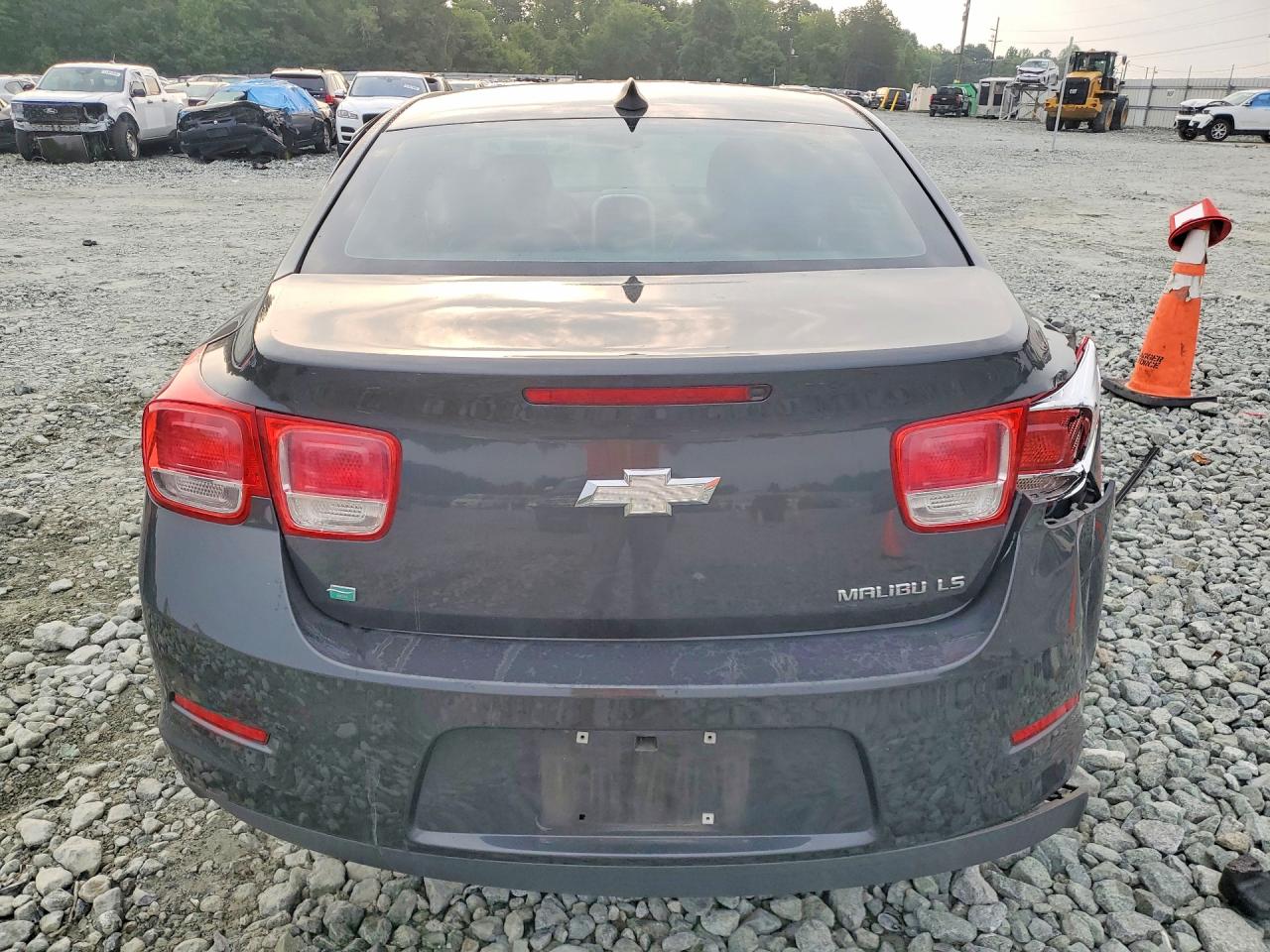 2015 Chevrolet Malibu Ls Charcoal vin: 1G11A5SL3FF125983