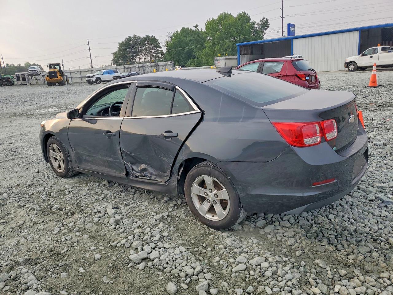 2015 Chevrolet Malibu Ls Charcoal vin: 1G11A5SL3FF125983