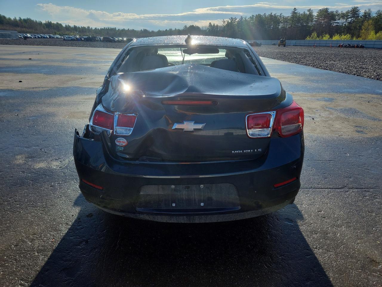 2015 Chevrolet Malibu Ls Charcoal vin: 1G11A5SL3FF213688