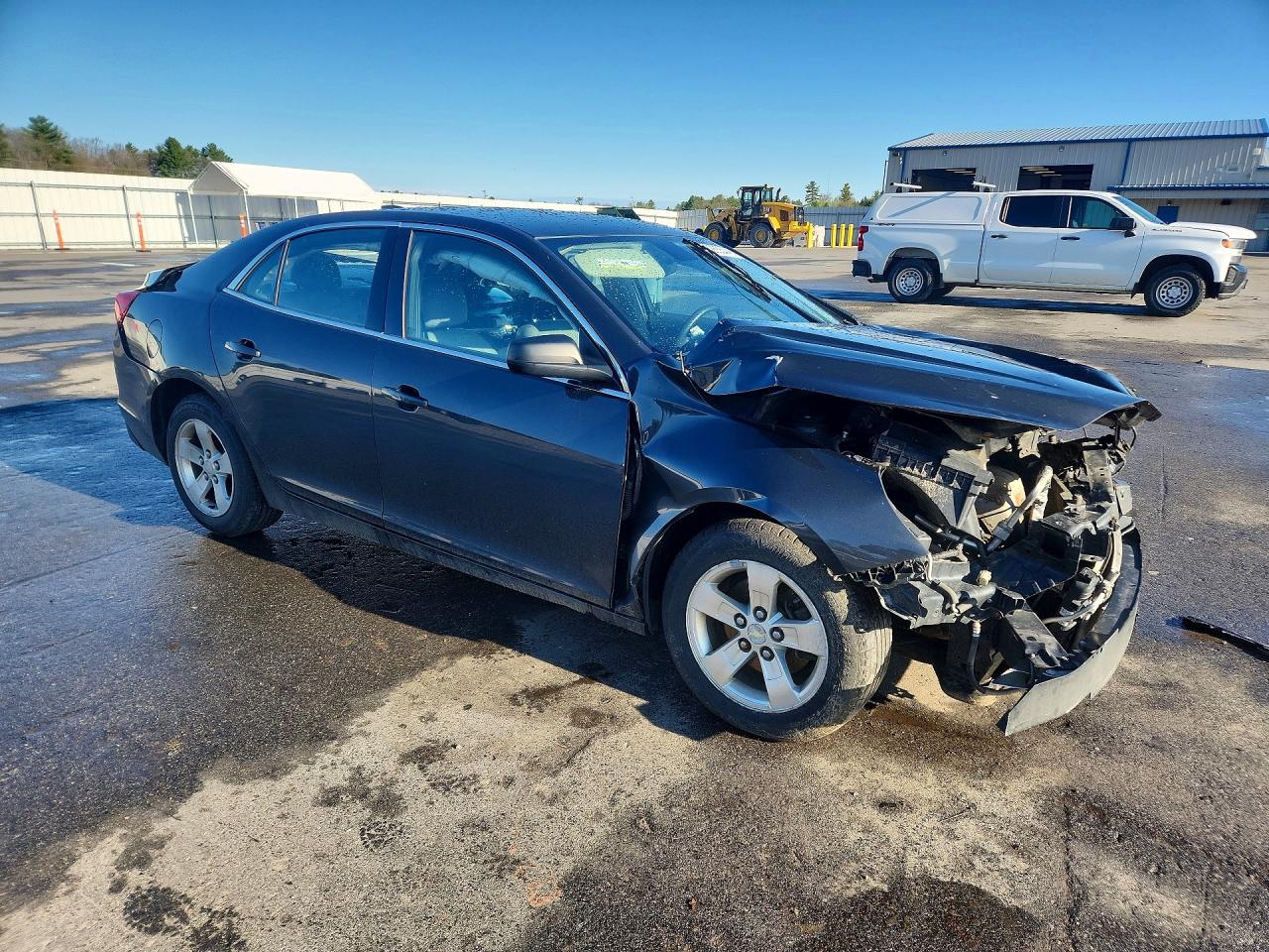 2015 Chevrolet Malibu Ls Charcoal vin: 1G11A5SL3FF213688