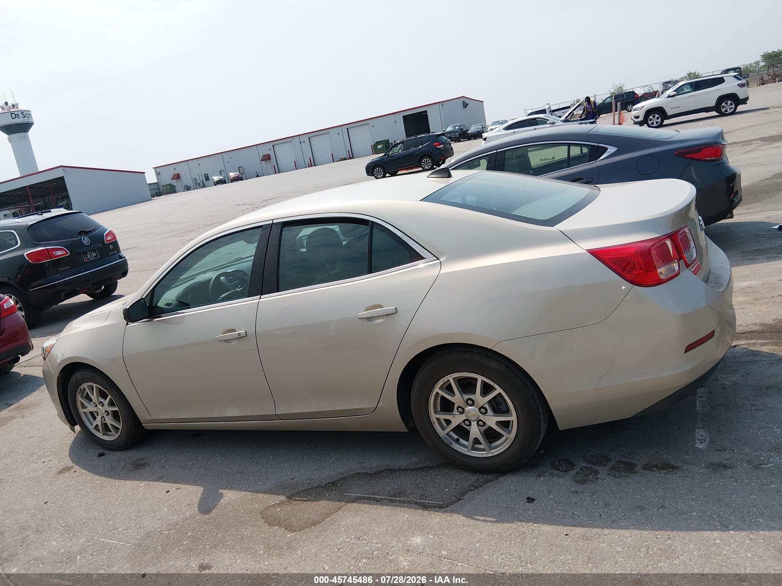 2014 Chevrolet Malibu 1fl Gold vin: 1G11A5SL4EF191604