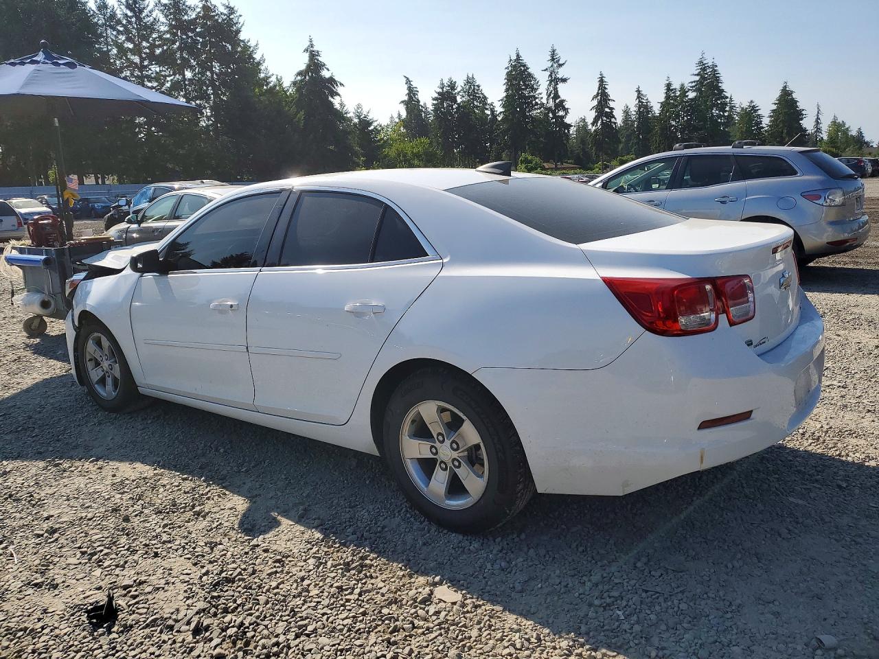 2015 Chevrolet Malibu Ls White vin: 1G11A5SL4FF257845