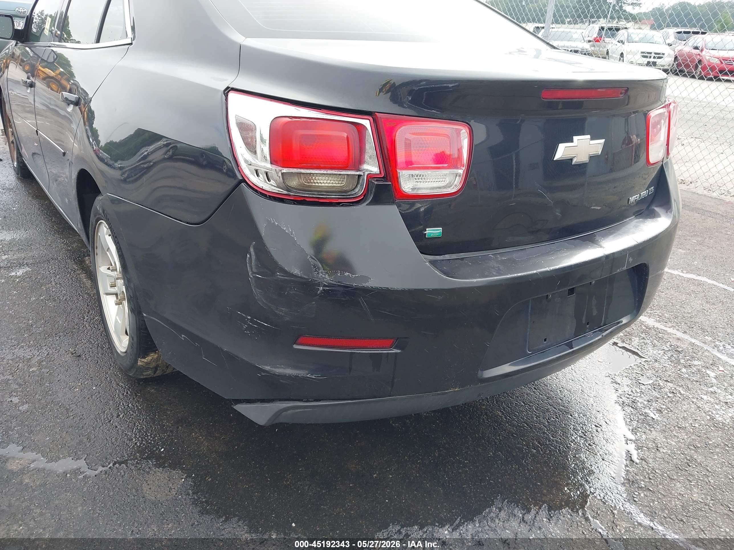 2015 Chevrolet Malibu 1fl Black vin: 1G11A5SL4FF274015